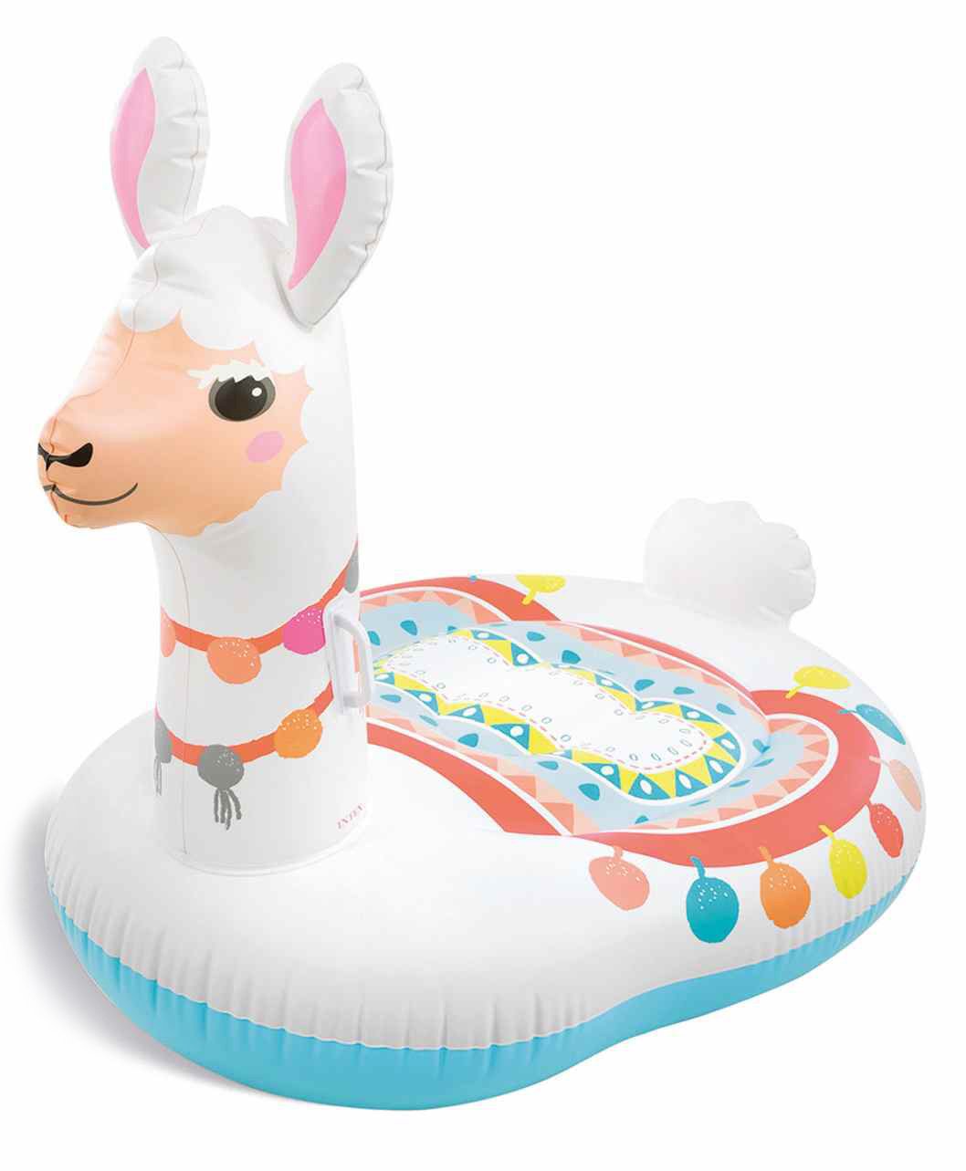 Intex Inflatable Llama Pool Float - Peach Blue-picture-34