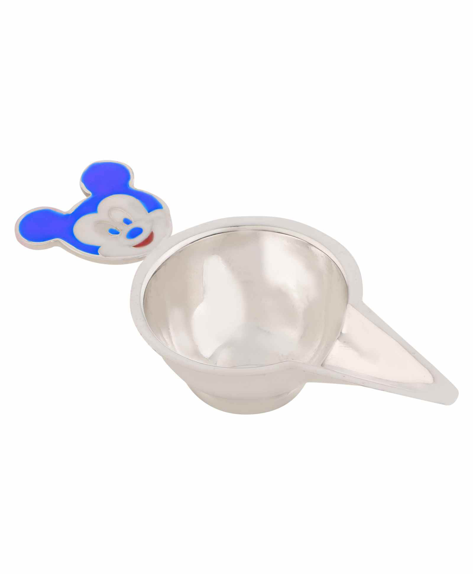 Osasbazaar Sterling Silver Baby Feeder Spoon - Silver Blue-picture-19
