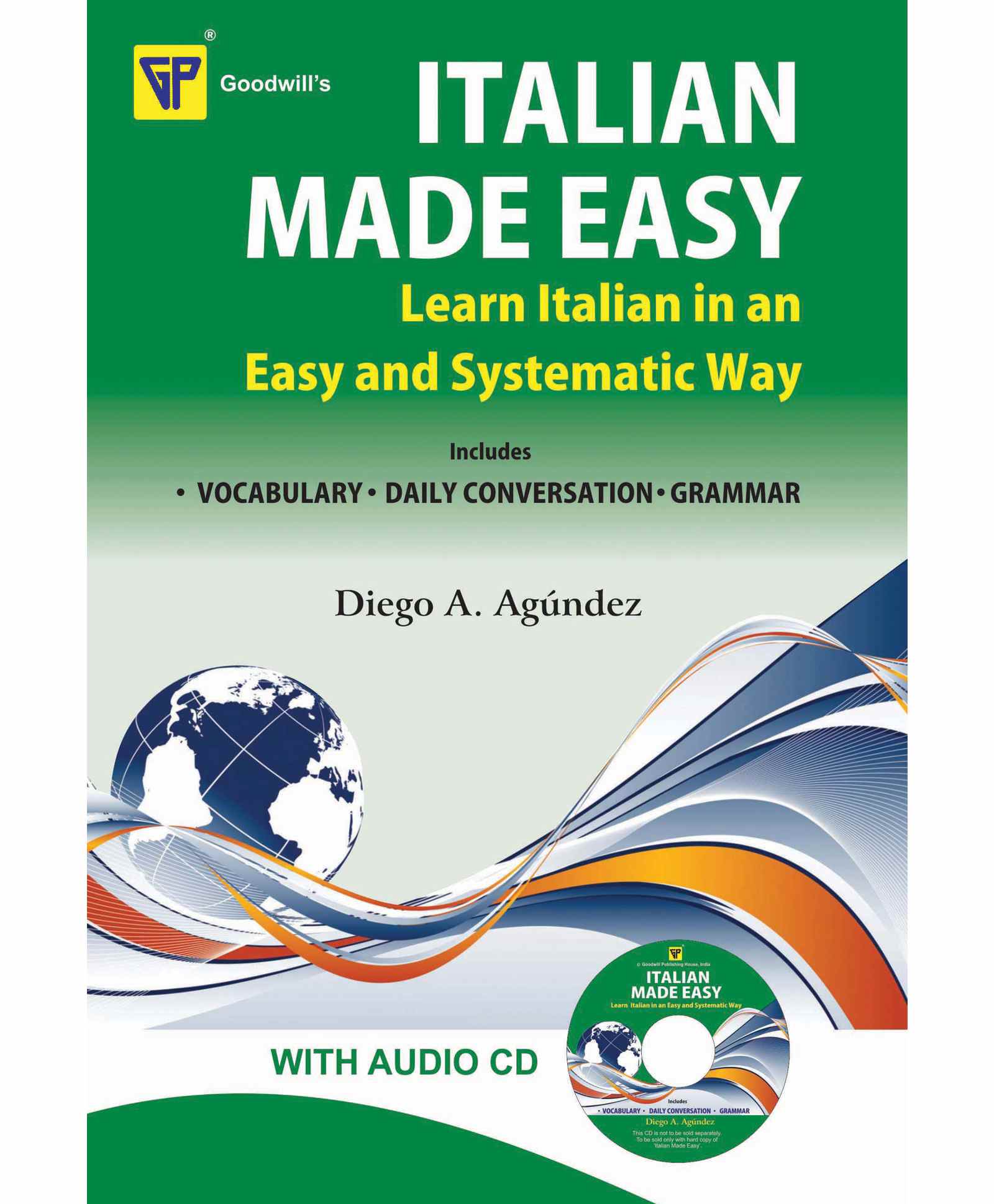 Goodwill Publishing House Italian Made Easy Book with Audio CD - English Italian-image-24