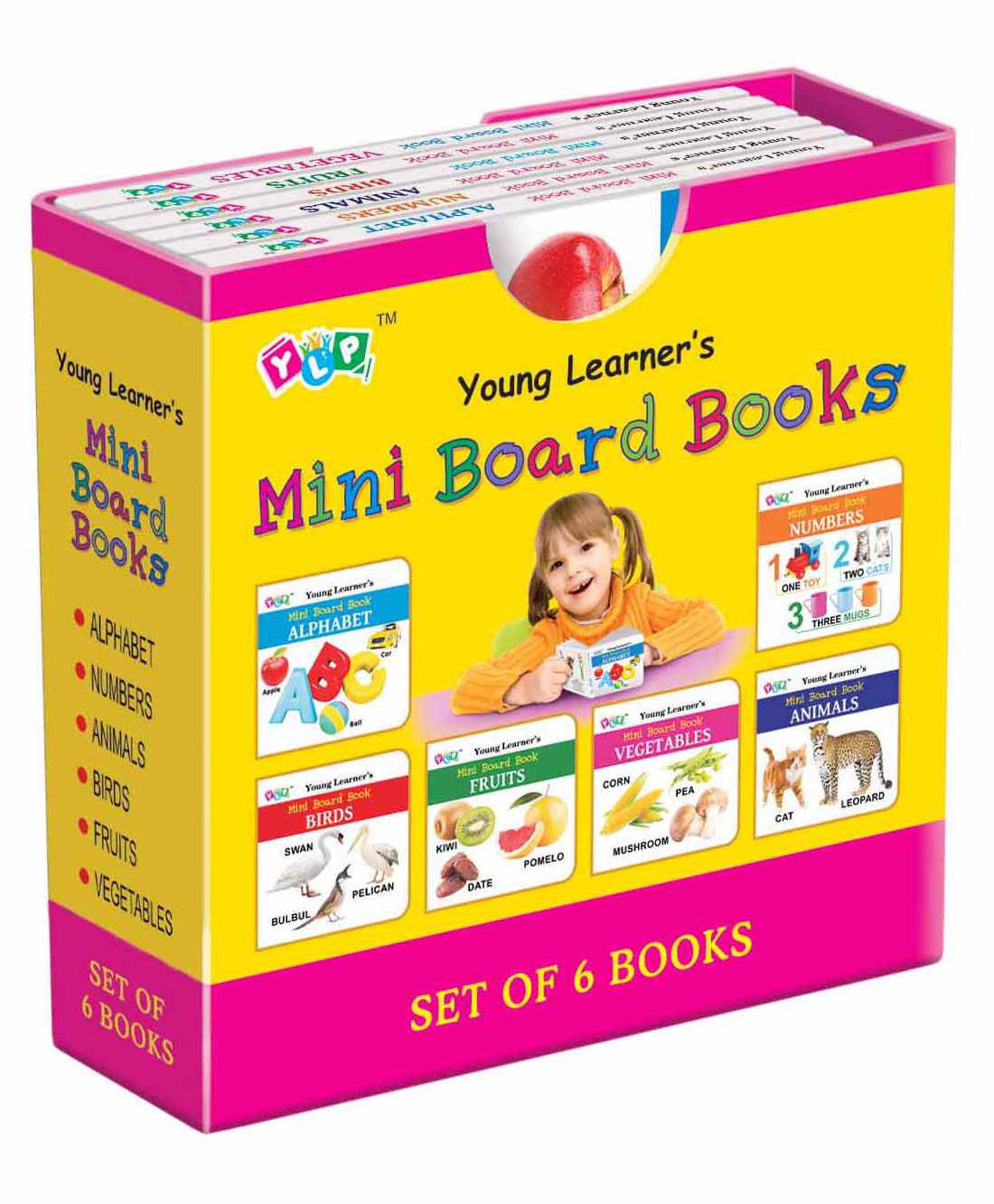 Young Learner's Publication Mini Board Books Set of 6 - English-image-39
