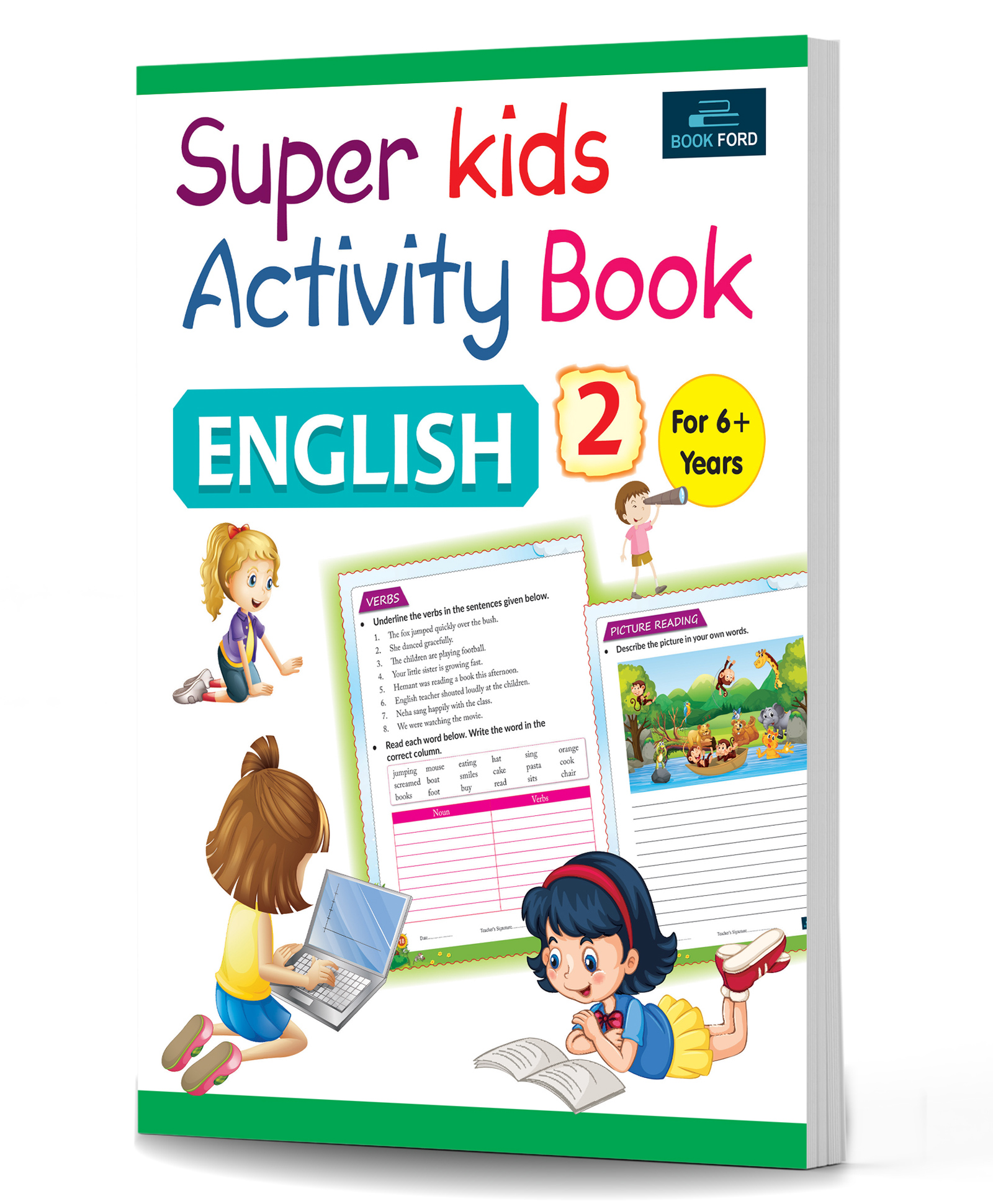 bookford publications Book Ford Publications Super Kids Activity Book - English-picture-12