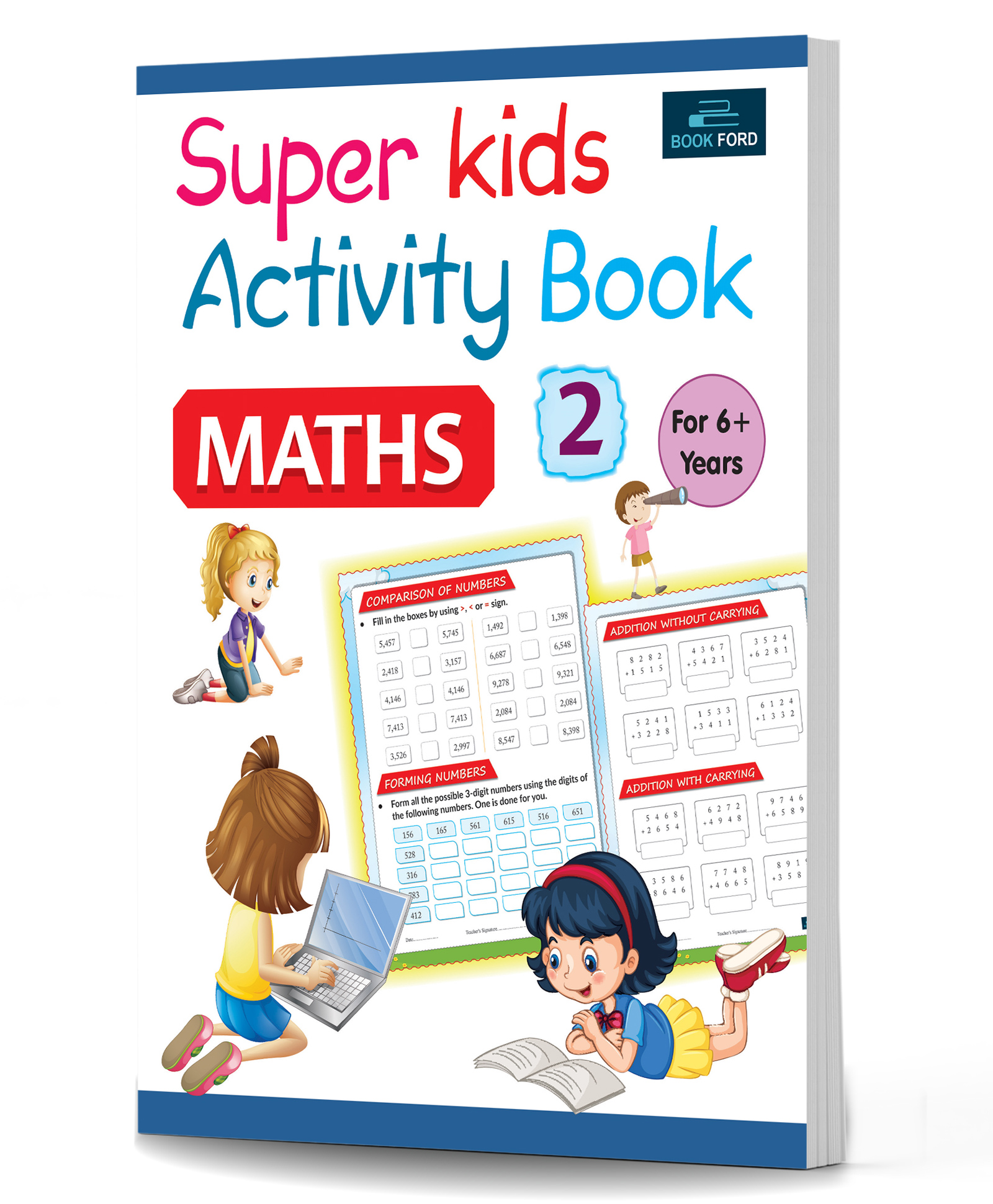 Book Ford Publications Super Kids Activity Book For Maths - English-image-0