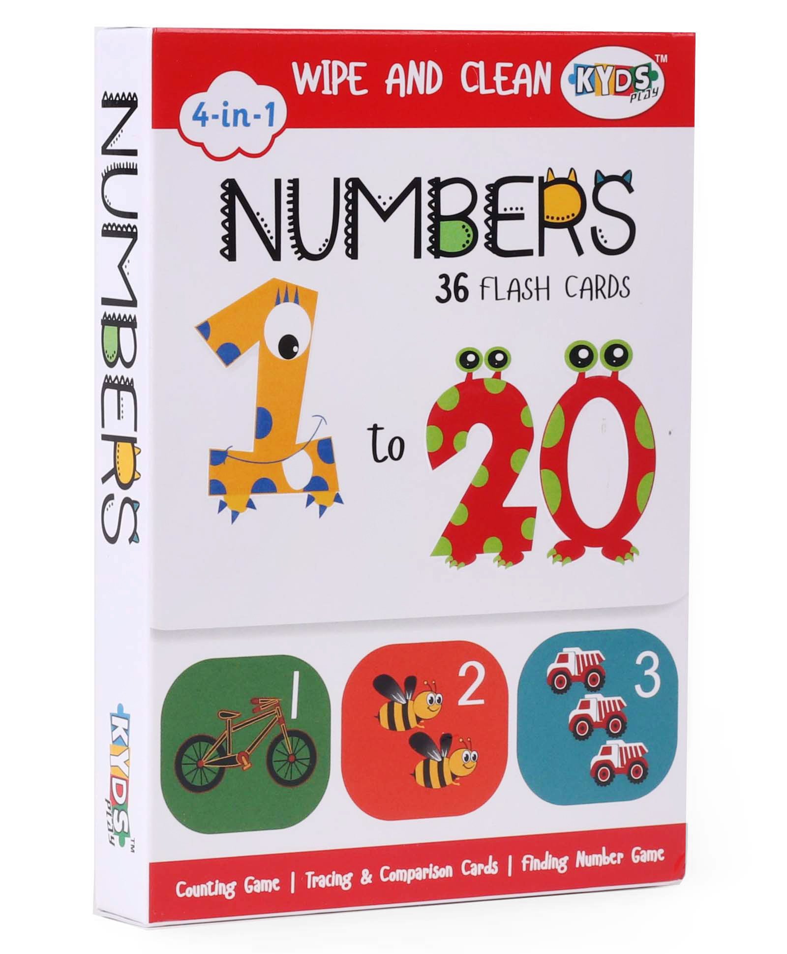 Kyds Play Flash Cards of Numbers - 36 Flash Cards-picture-19