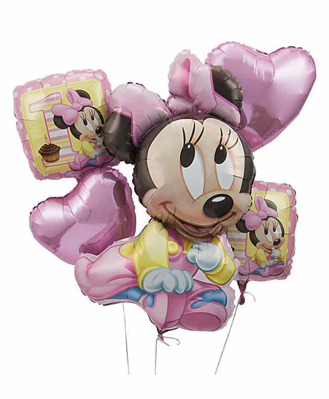 Funcart Minnie Mouse Foil Balloon Pink - Pack of 5-image-9