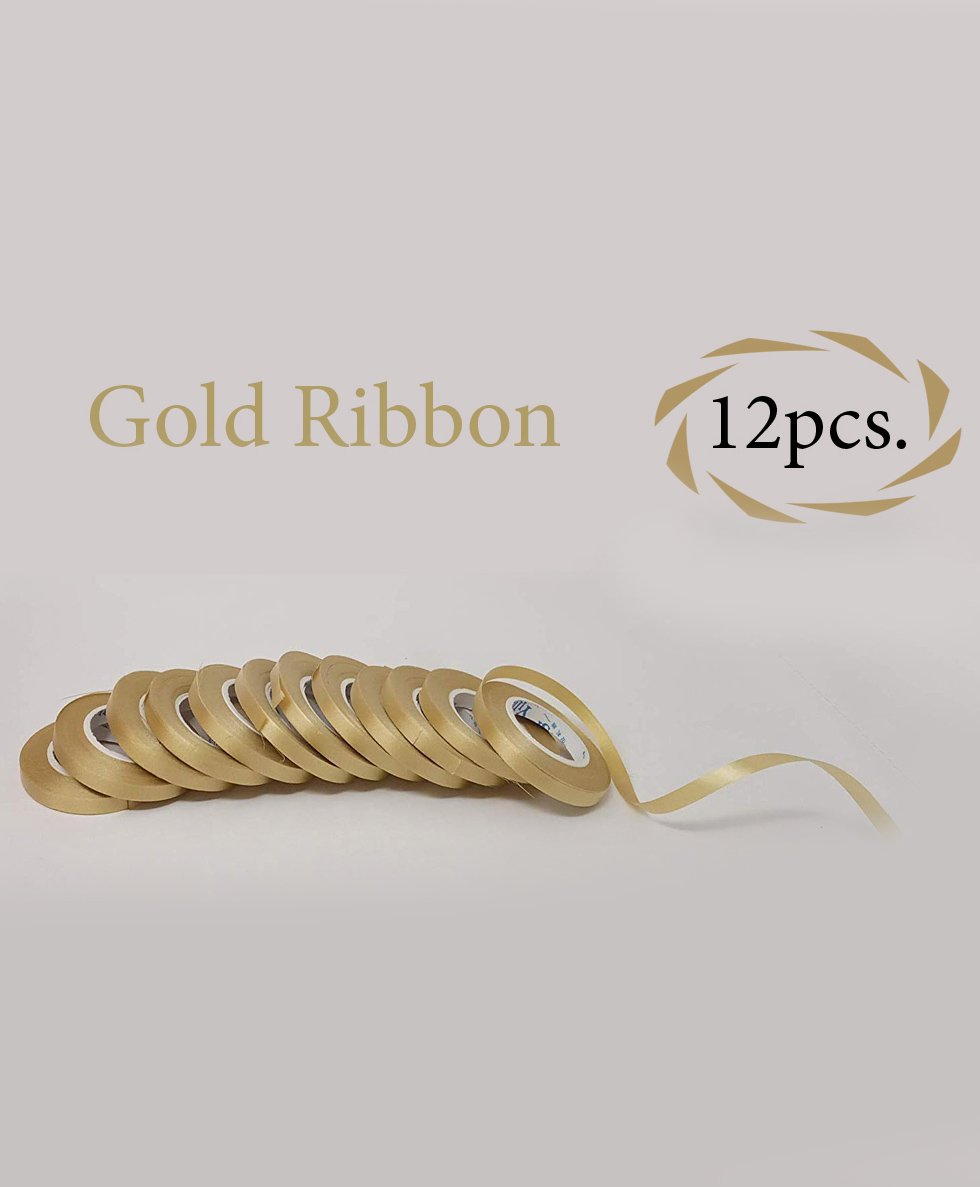 Amfin Curling Ribbons Golden - Pack of 12 Rolls-picture-6