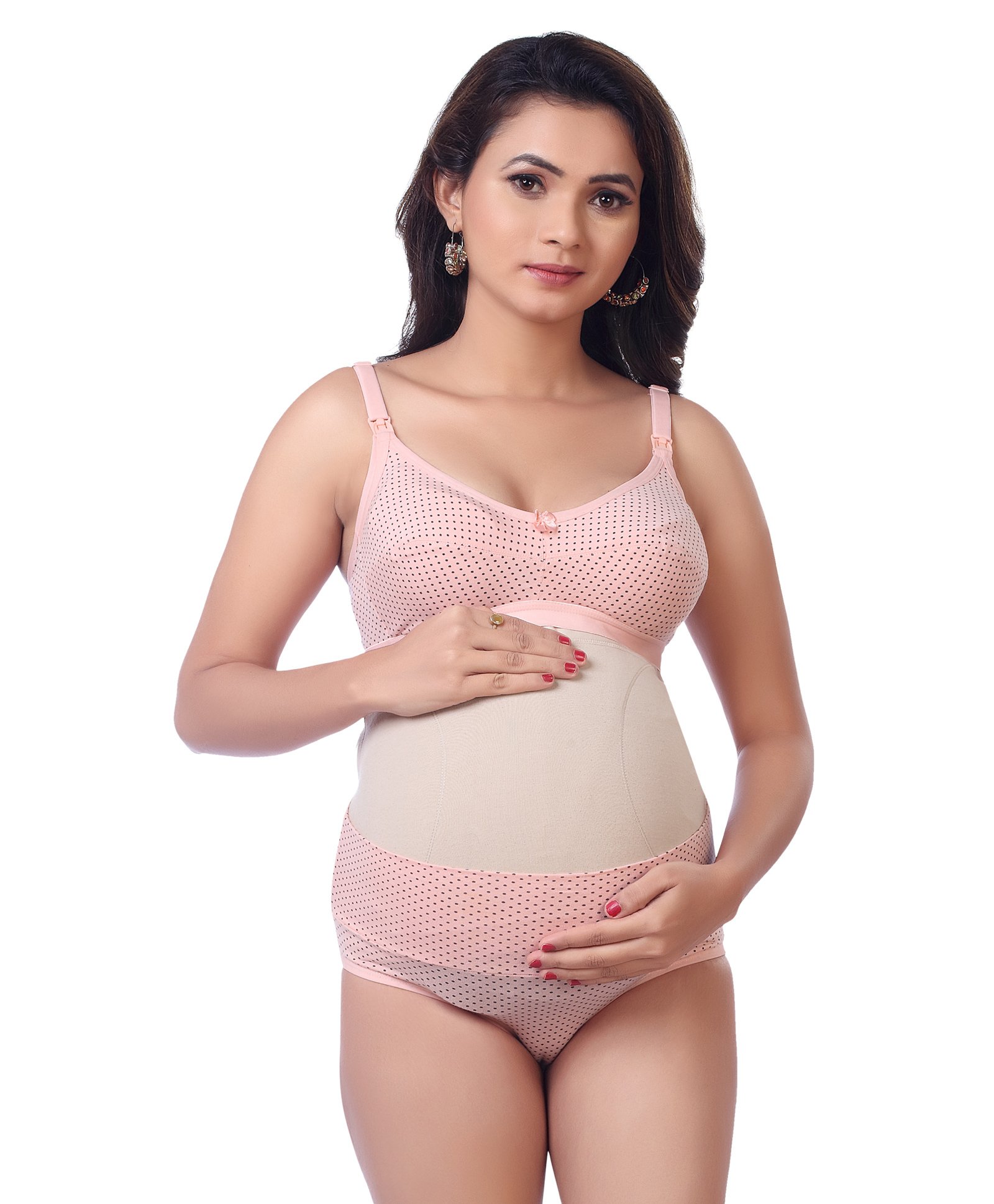 Kriti Bra & Panty Set  - Light Pink-image-2