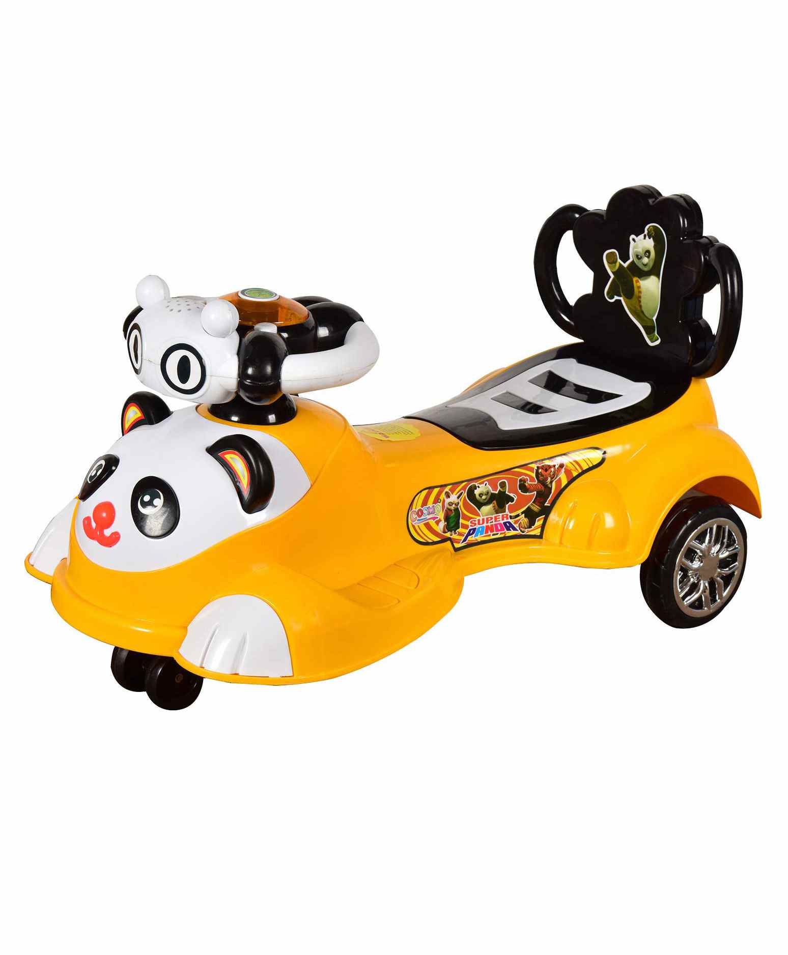 panda magic swing car