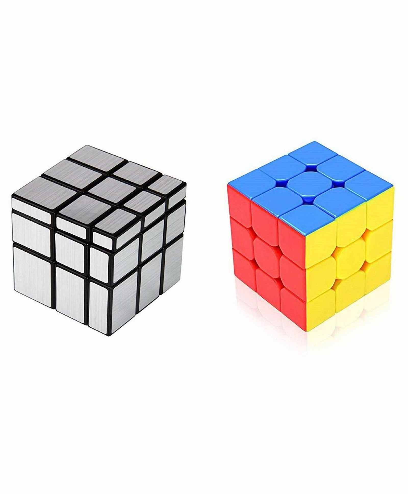 Yamama Rubik and 3x3 Combo Puzzle Cube - Multicolor-image-45