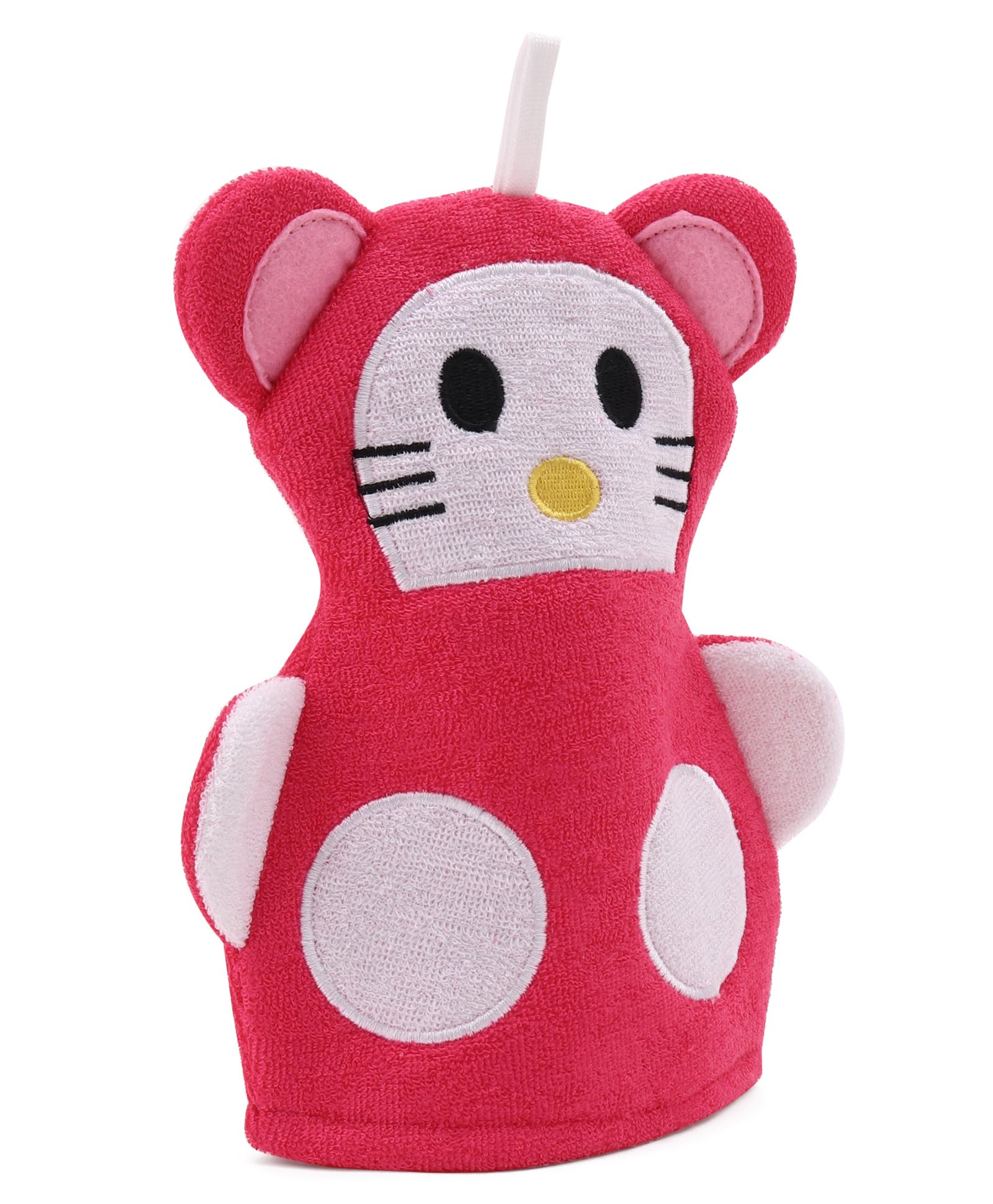 Babyhug Bath Glove - Red & White-picture-15