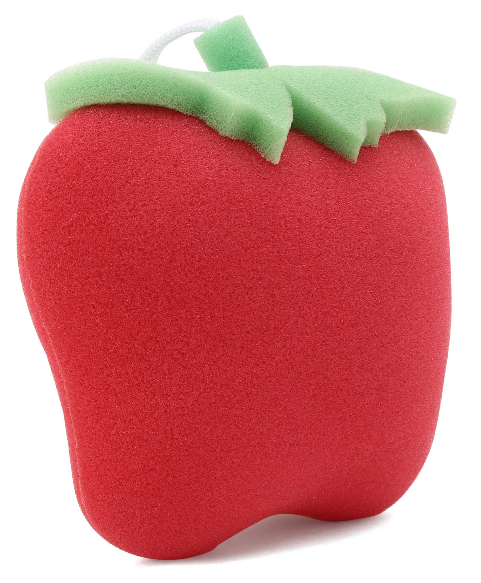 Babyhug Apple Shape Bath Sponge - Red-image-23