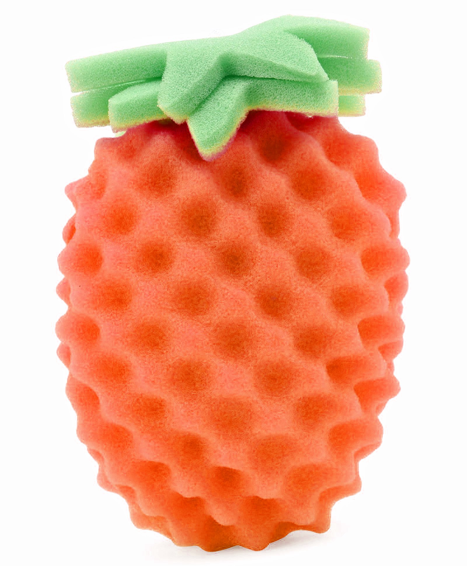 Babyhug Pineapple Shaped Bath Sponge - Orange-picture-15