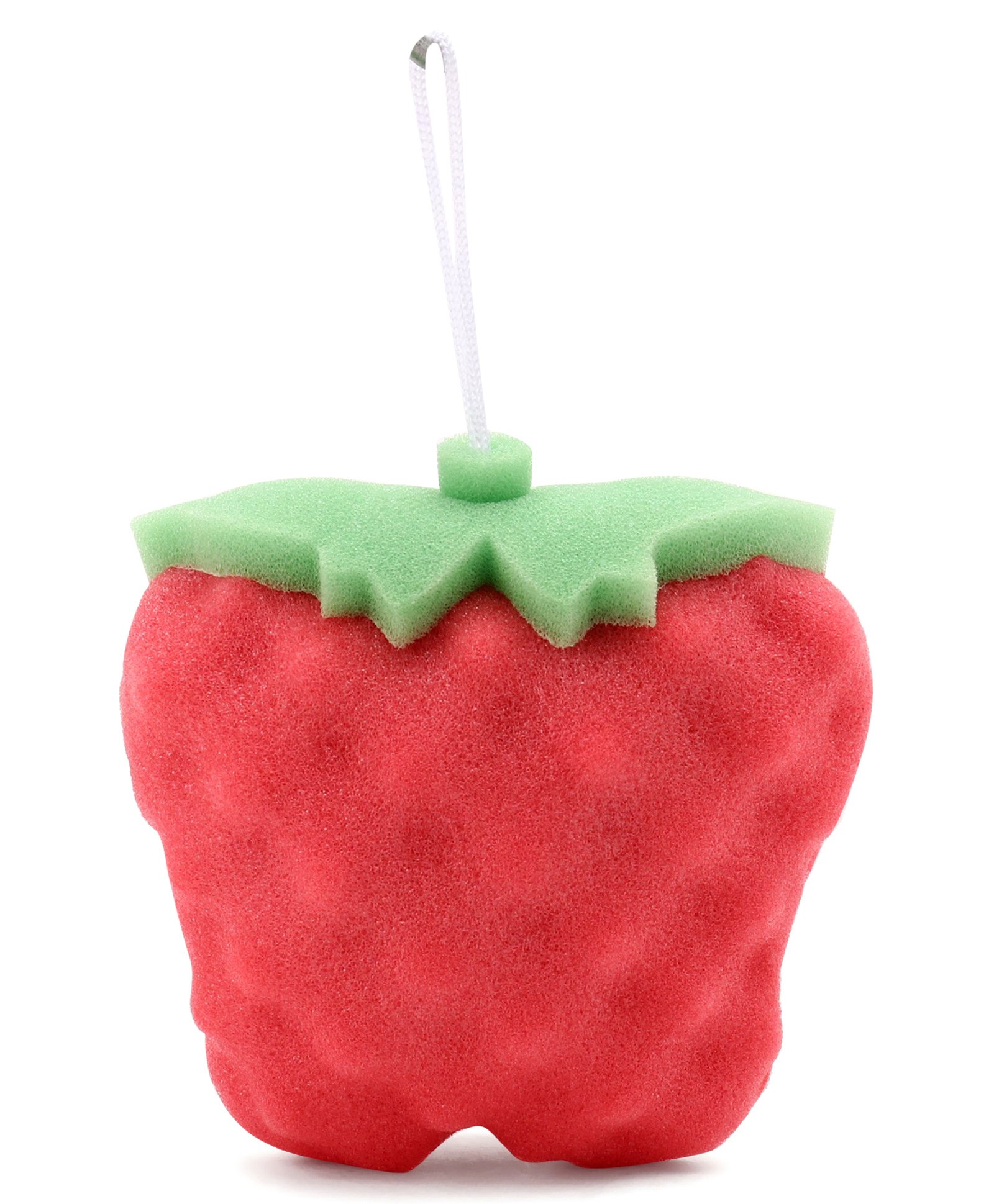 Babyhug Strawberry Shaped Bath Sponge - Red-picture-18
