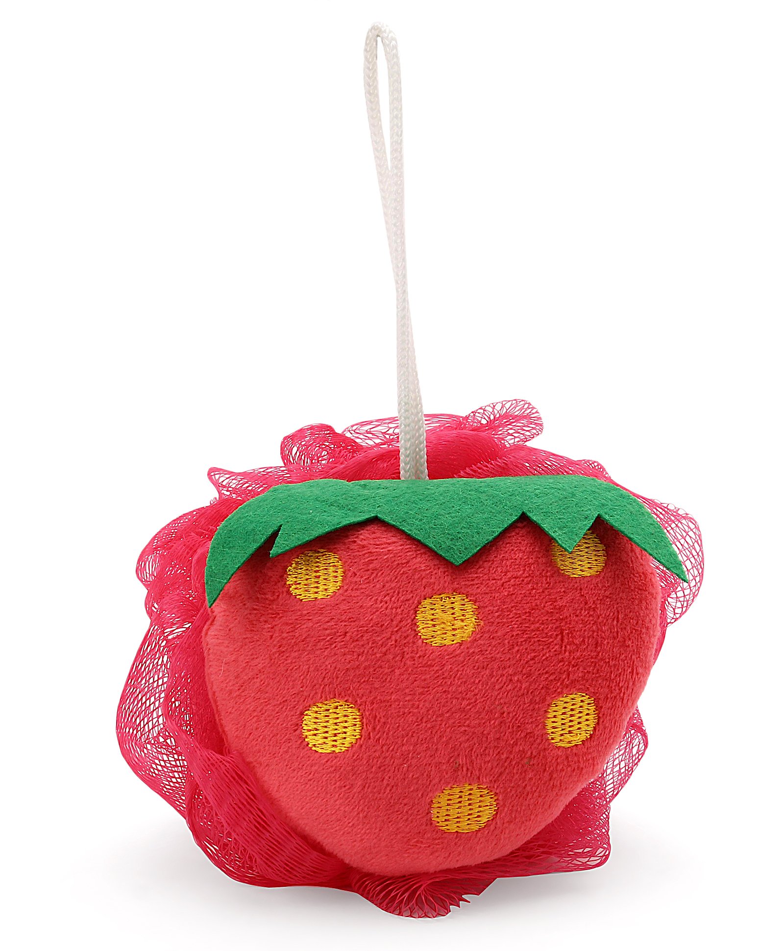 Babyhug Strawberry Sponge Bath Loofah - (Color May Vary)-picture-23