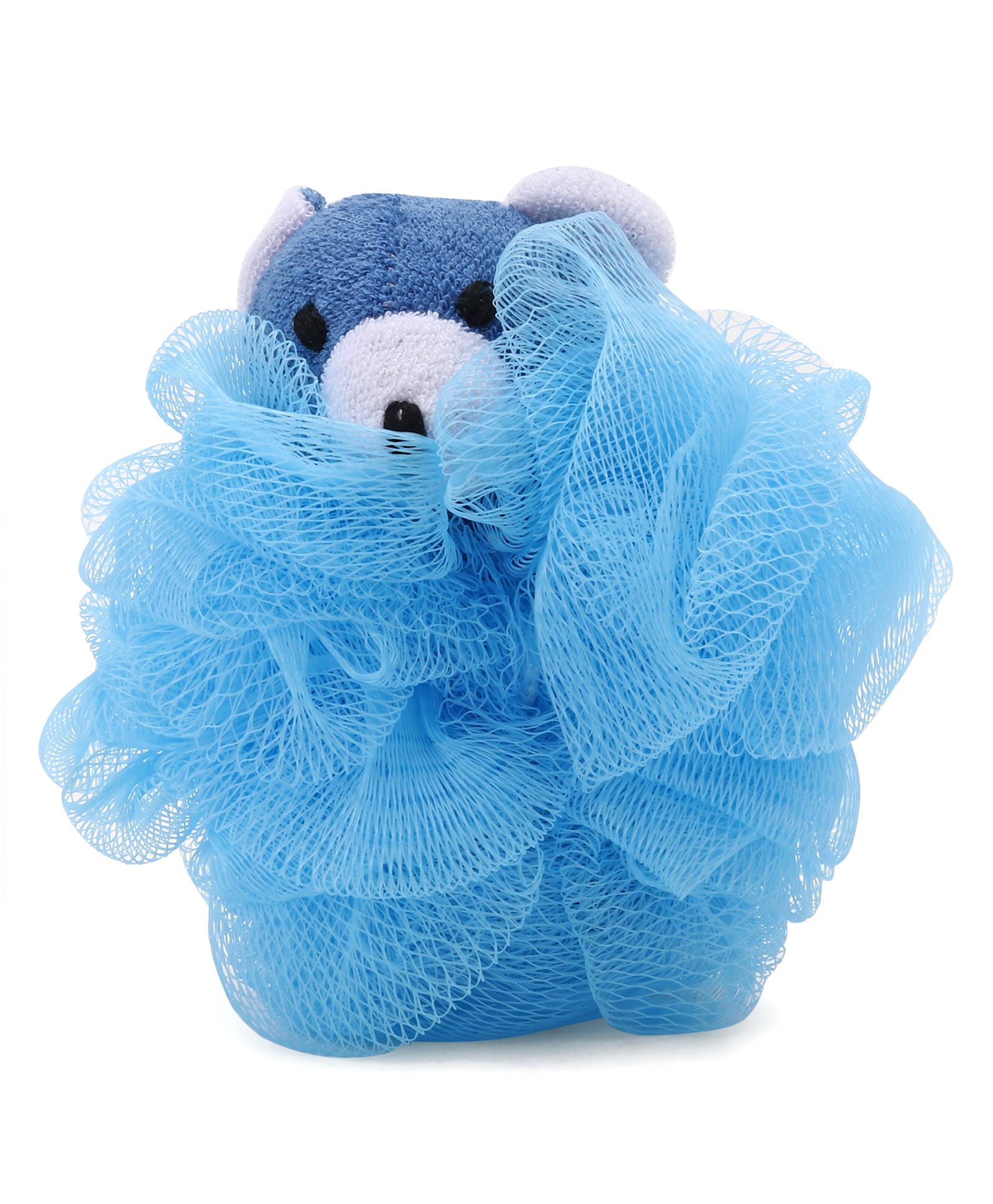Babyhug Baby Teddy Bath Loofah - Blue-picture-15