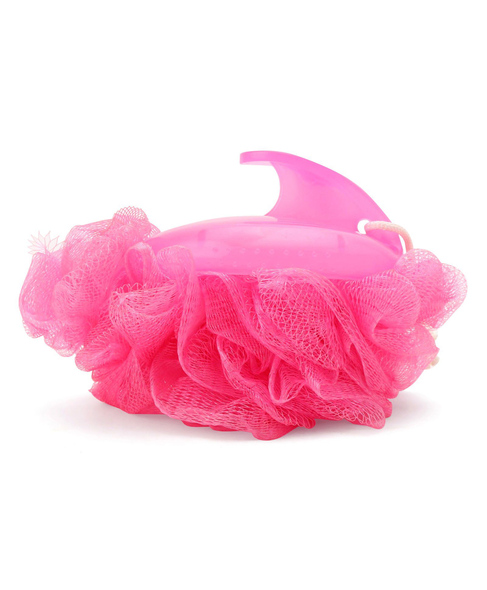 Babyhug Baby Bath Loofah with handle - Pink-picture-28