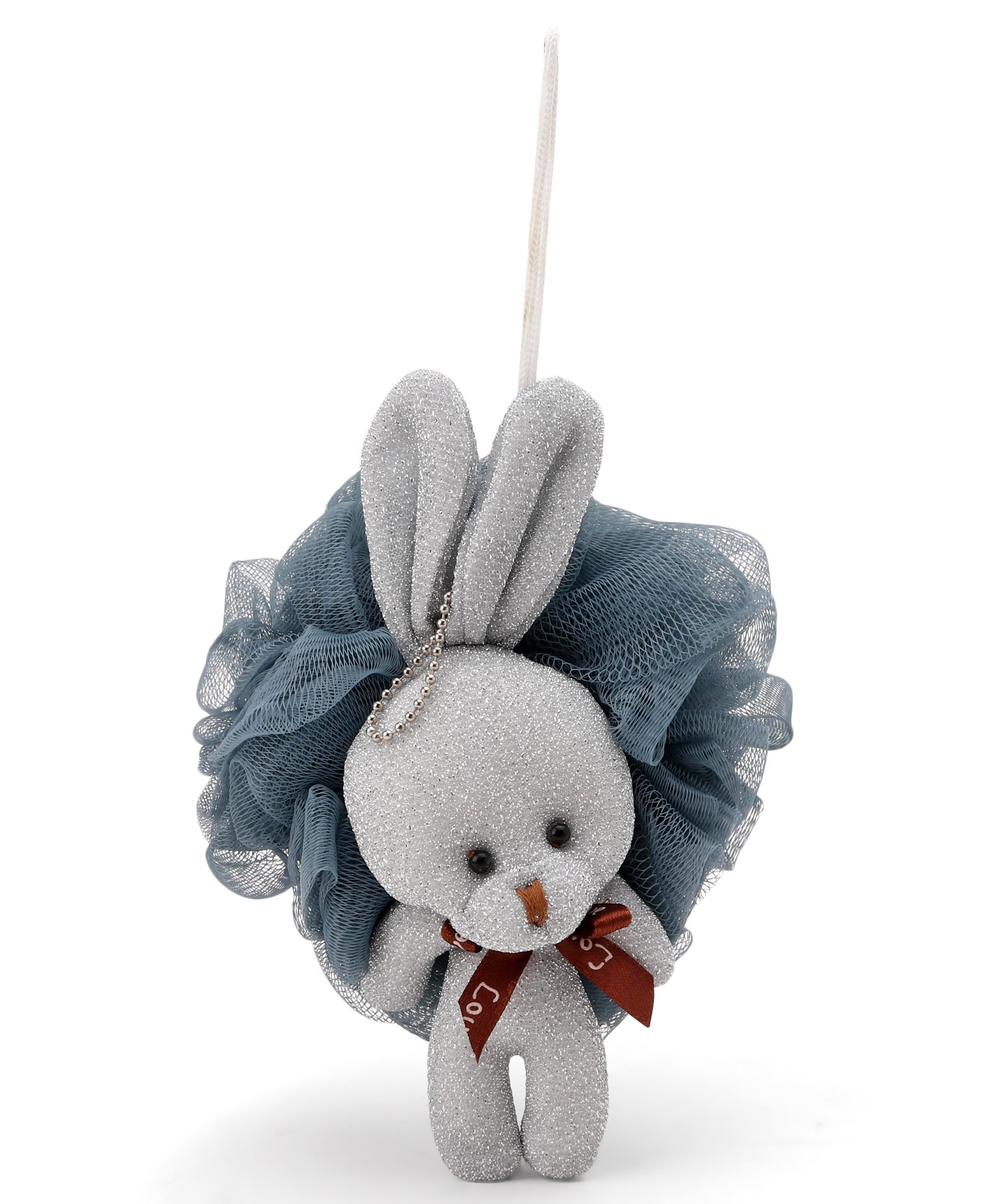 Babyhug Bunny Bath Loofah - Grey-picture-22