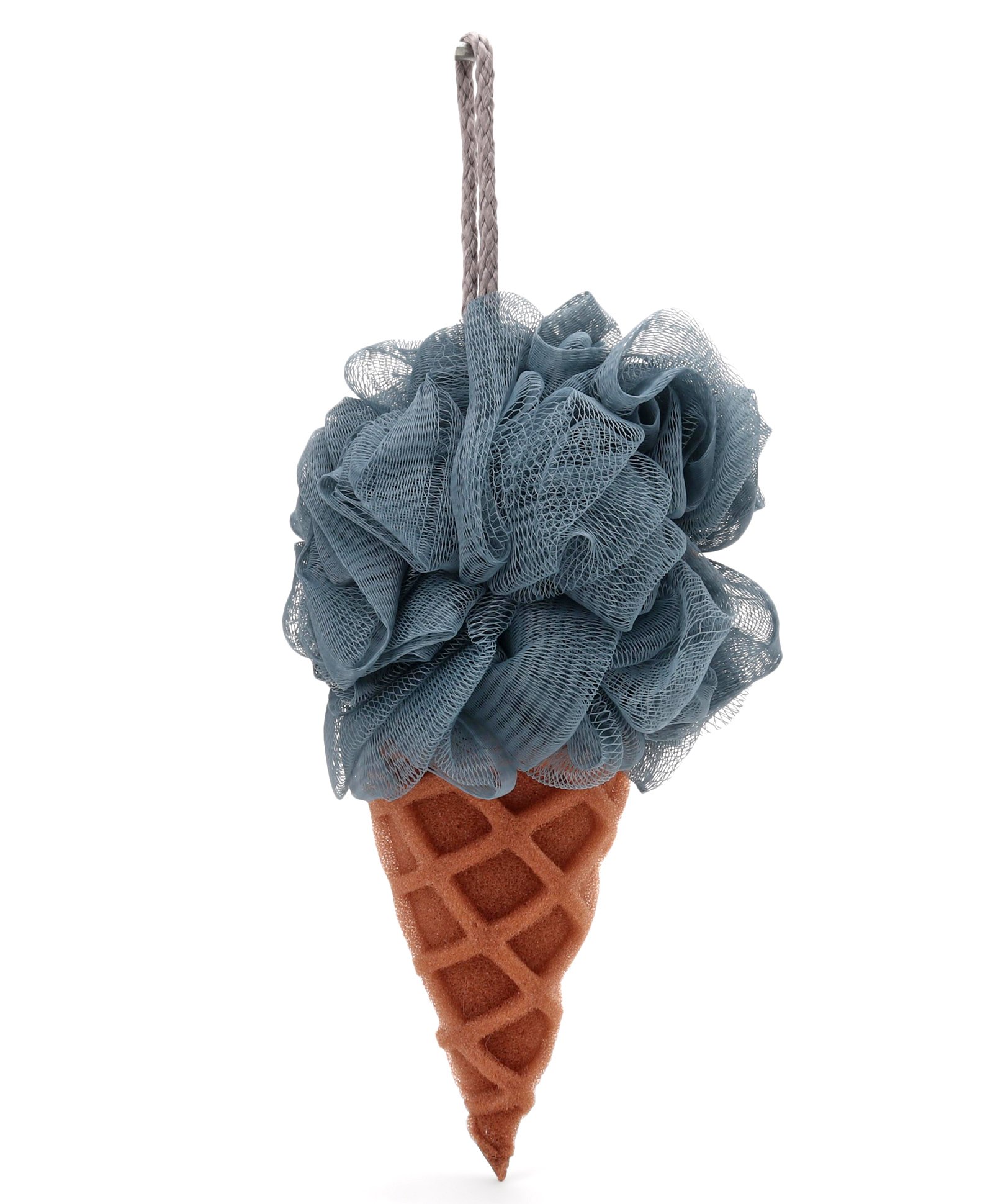 Babyhug Bath Sponge Ice Cream Shaped - Grey-image-1