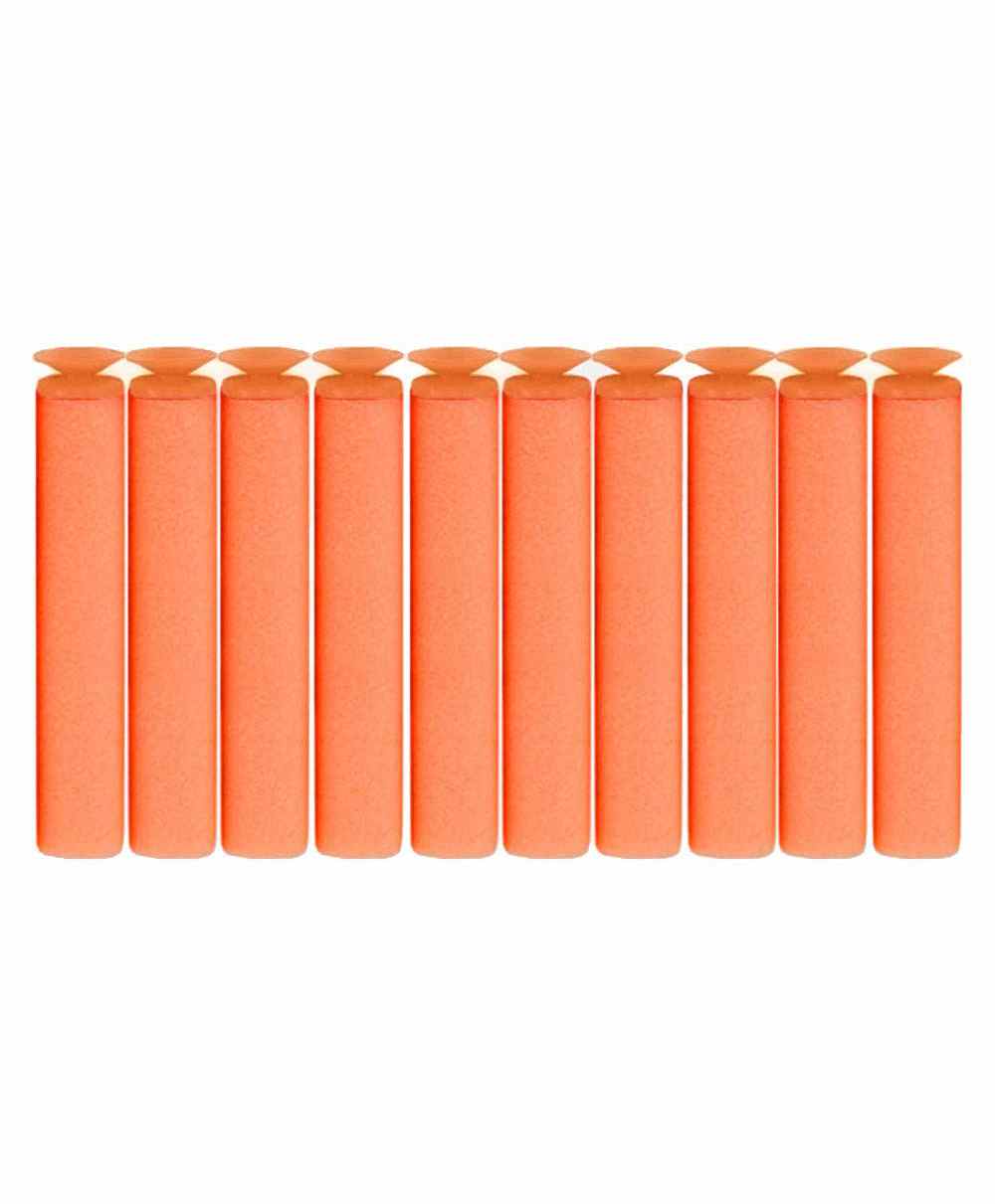 Fiddlerz EVA Toy Gun Refill Bullet Darts with Suction Cup Orange - 30 Pieces-image-13
