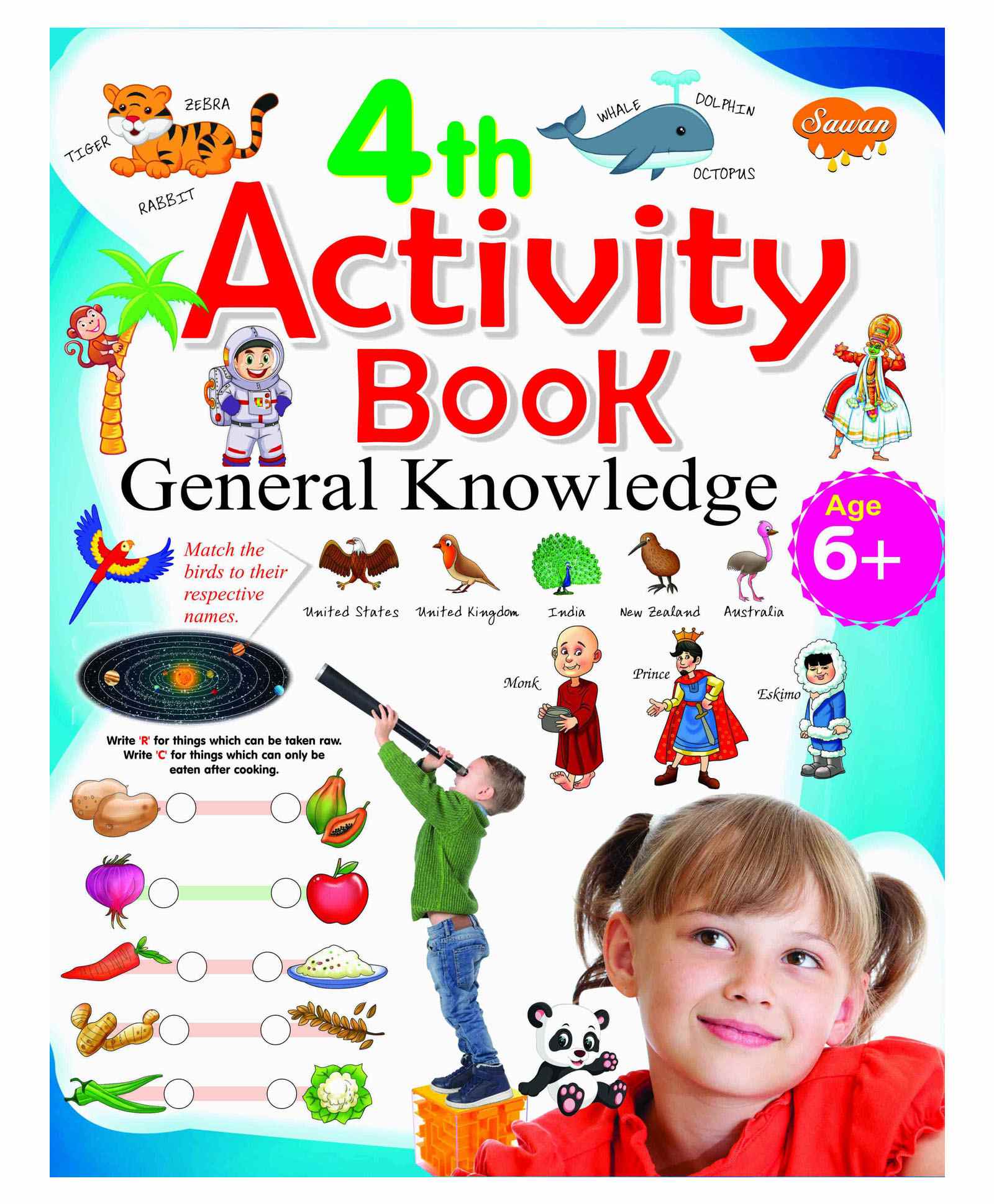 Sawan 4th  General Knowledge Activity Book - English-image-29