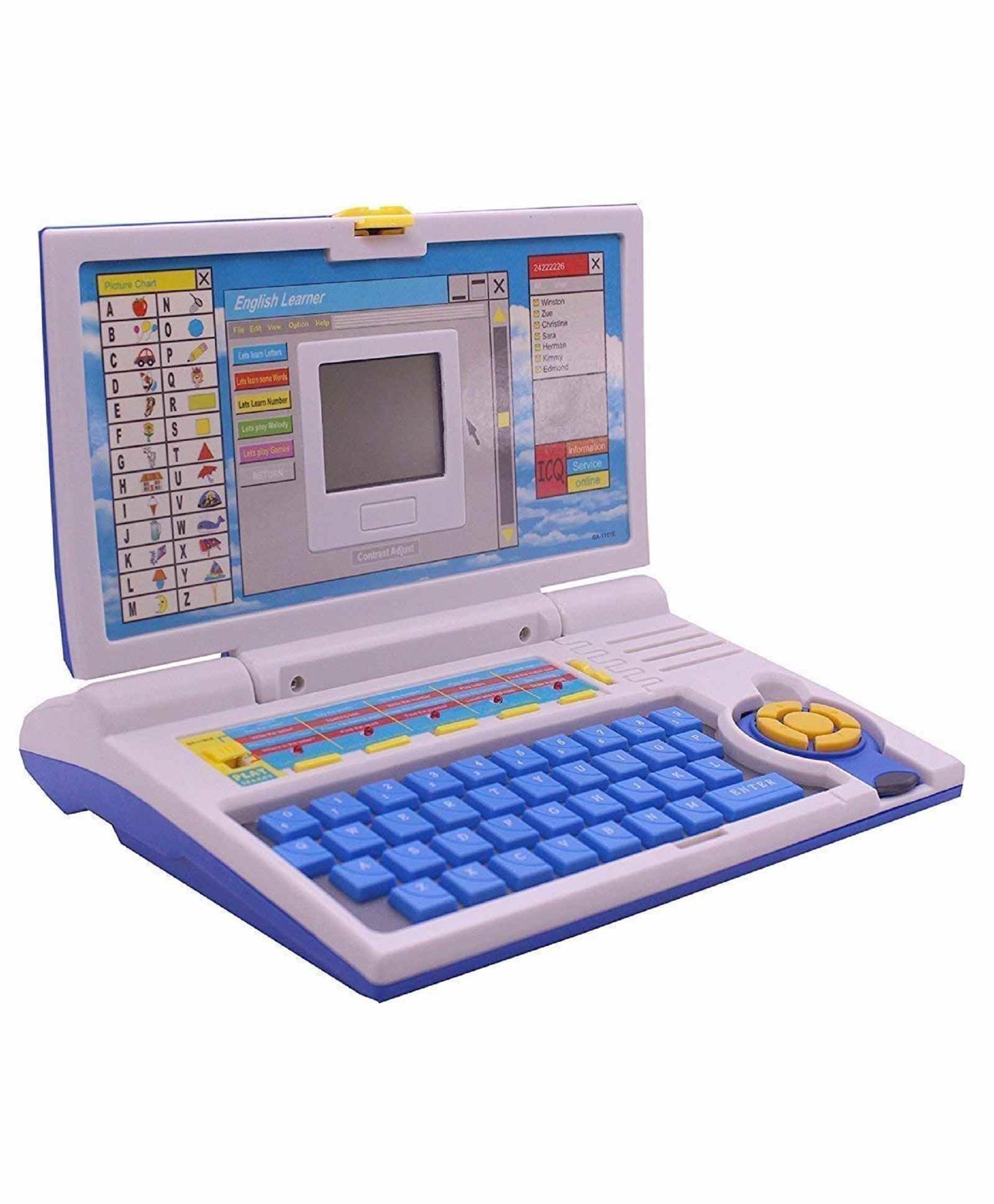 FunBlast Educational Laptop with 20 Activities - Blue-picture-12