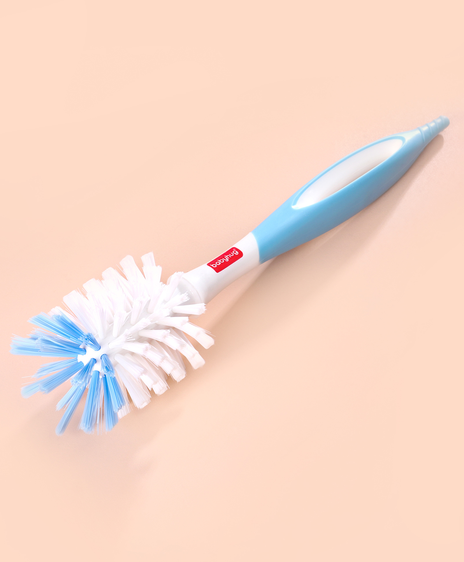 Babyhug Bottle Cleaning Brush - Blue-image-28