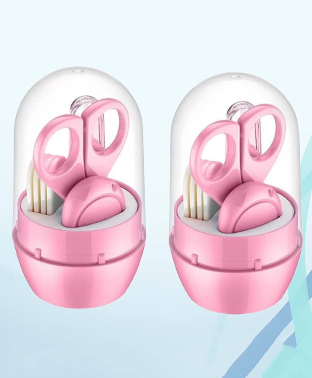 Safe-O-Kid Baby Grooming Kit Pink - Pack of 2-picture-41