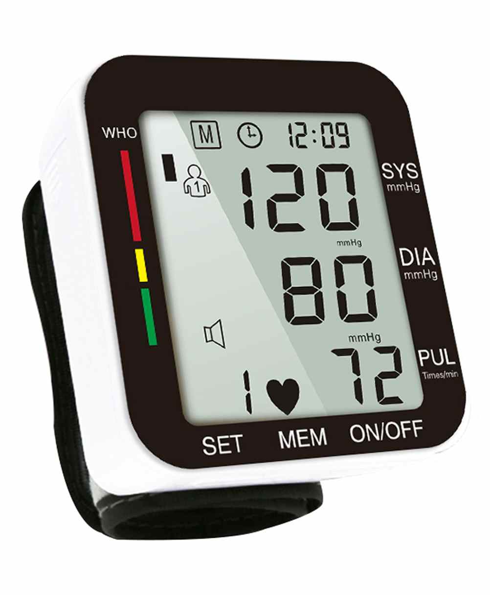 Sahyog Wellness Automatic Wrist Digital Blood Pressure Machine - White-picture-27