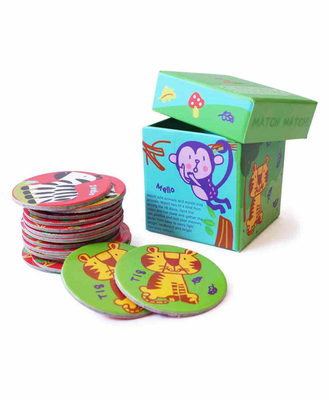 Shumee Forest Animal Memory Game Multicolor - 18 Cards Online India, Buy  Board Games for (3-5 Years) at  - 3568598