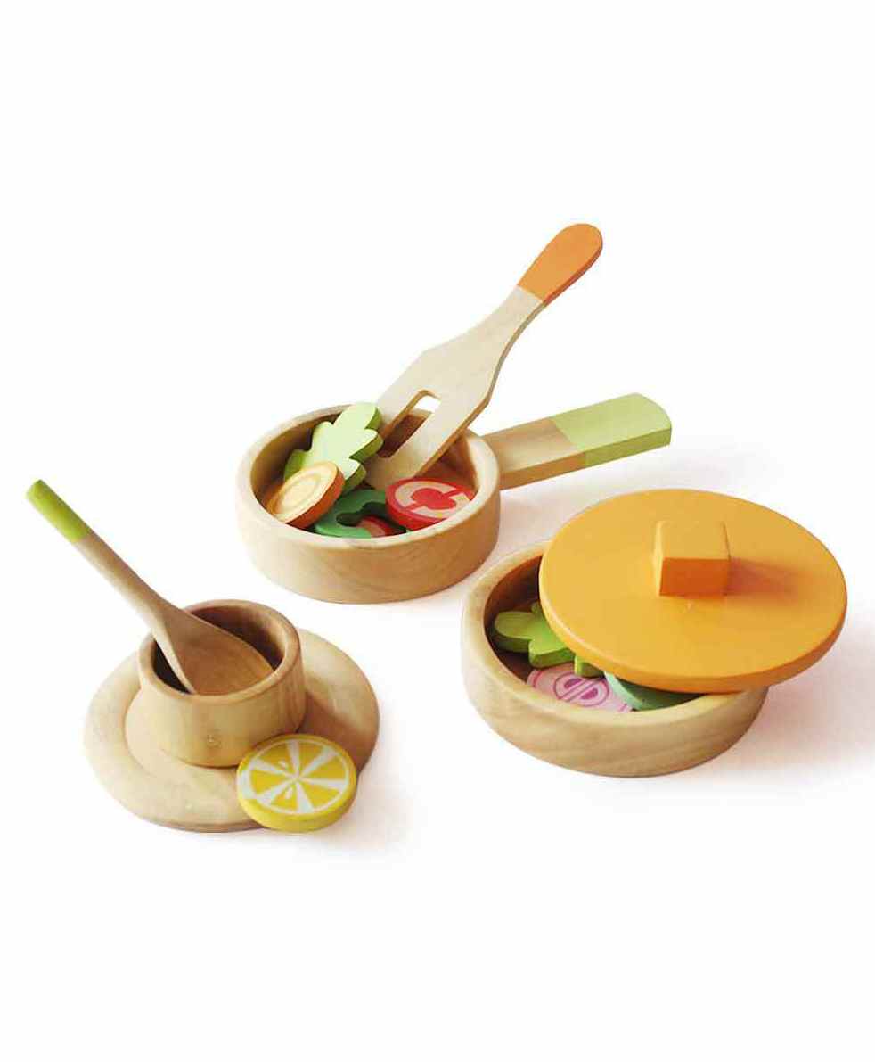 Shumee Wooden Play Food Set of 1 - 16 Pieces-picture-14