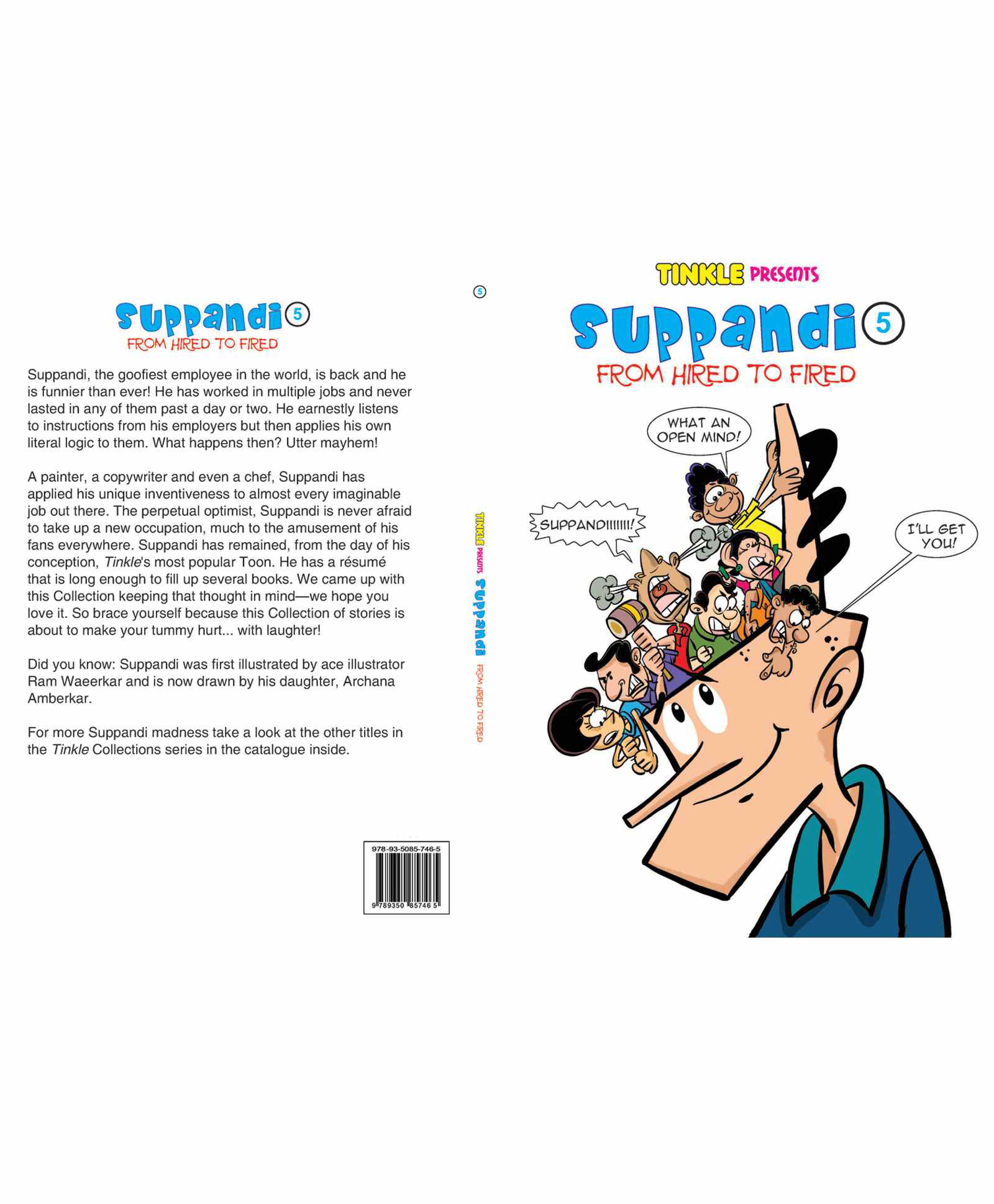 Tinkle Suppandi 5 From Hired To Fired Comic Book - English Online in India,  Buy at Best Price from  - 3573971