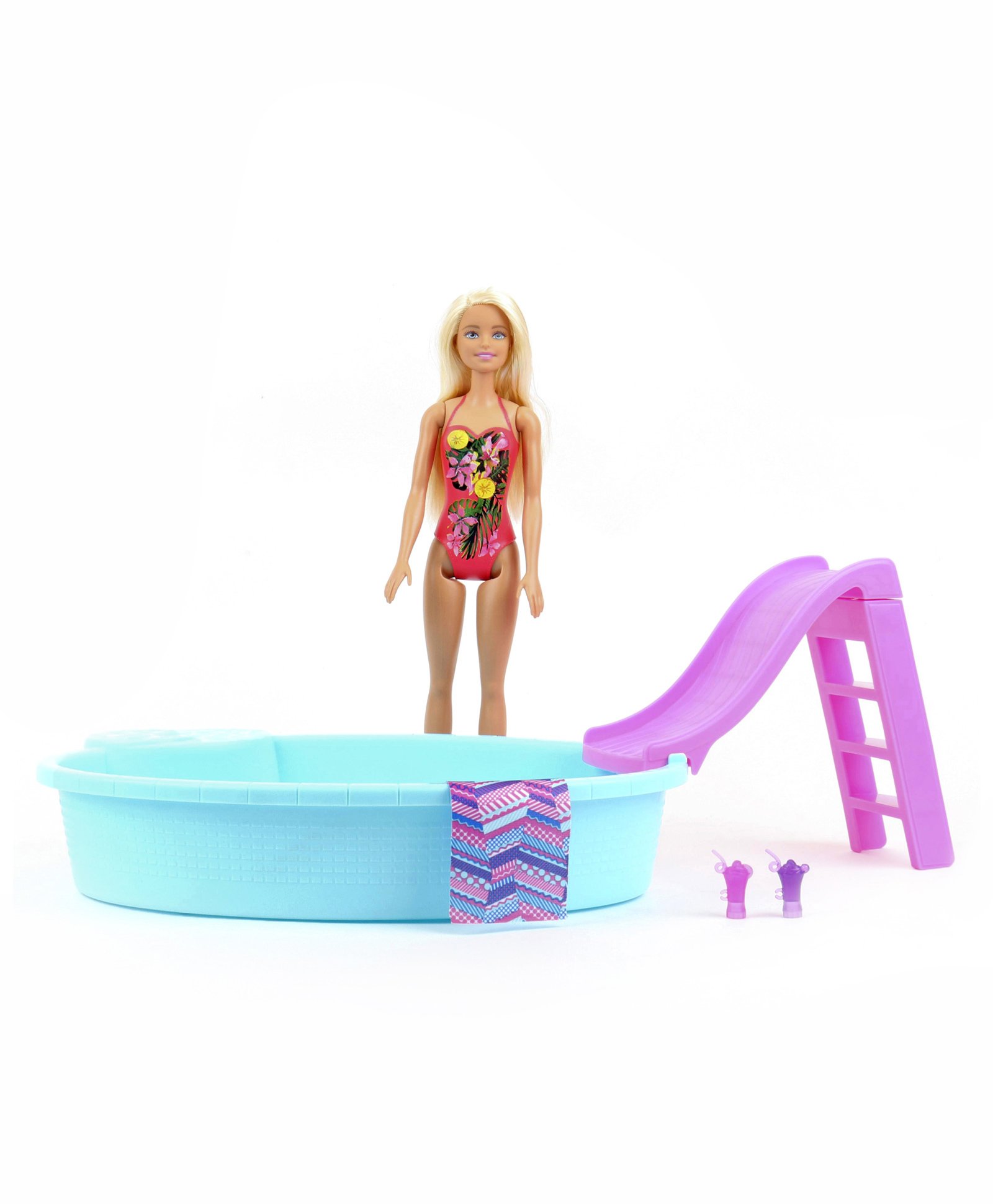 barbie swimming set