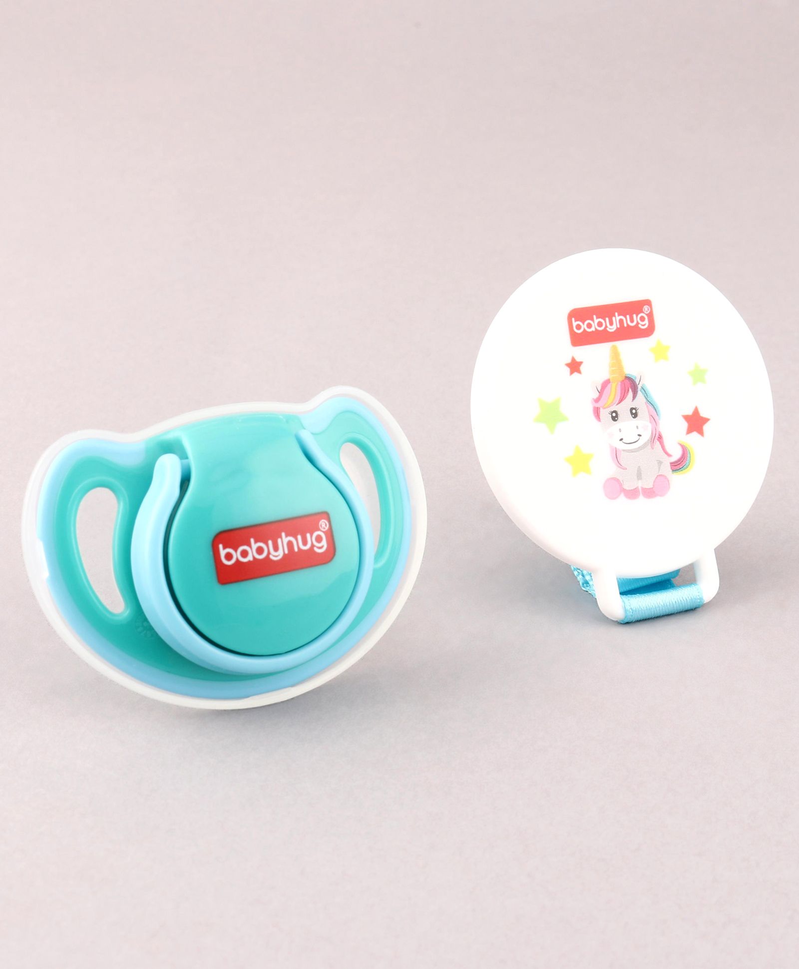 Babyhug Silicone Pacifier - Turquoise-picture-17