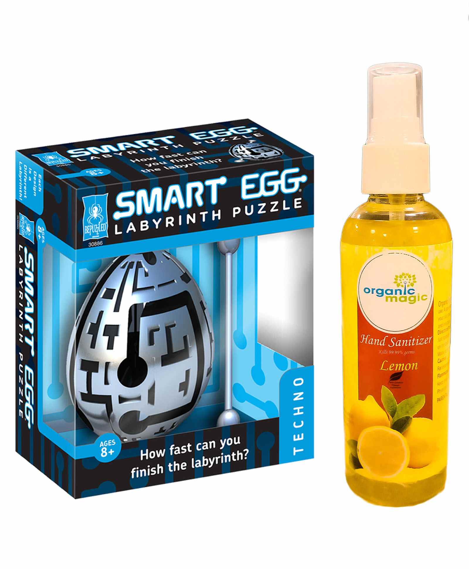 smartegg Smart Egg Labyrinth Puzzle & Organic Magic Hand Sanitizer - Multicolor-picture-23