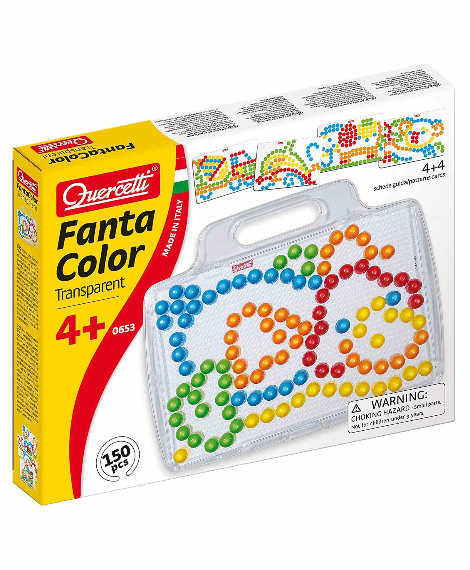 toykraftt Toy Kraft Quercetti Fanta Transparent Activity Kit - Multicolor-picture-19