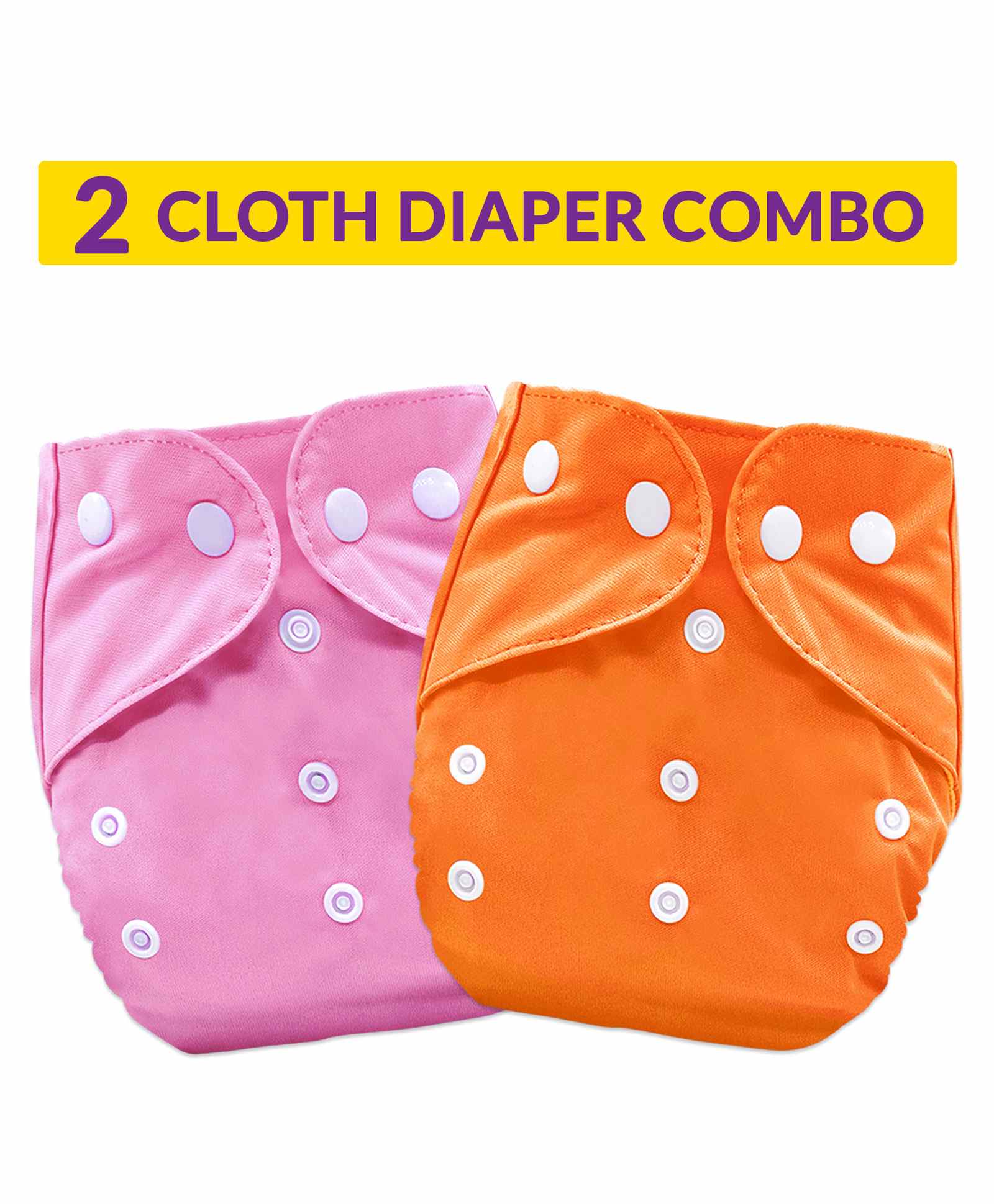 Adjustable Baby Diapers Infant Reusable Anti Leak Nappy Insert Cloth Diapers LC 
