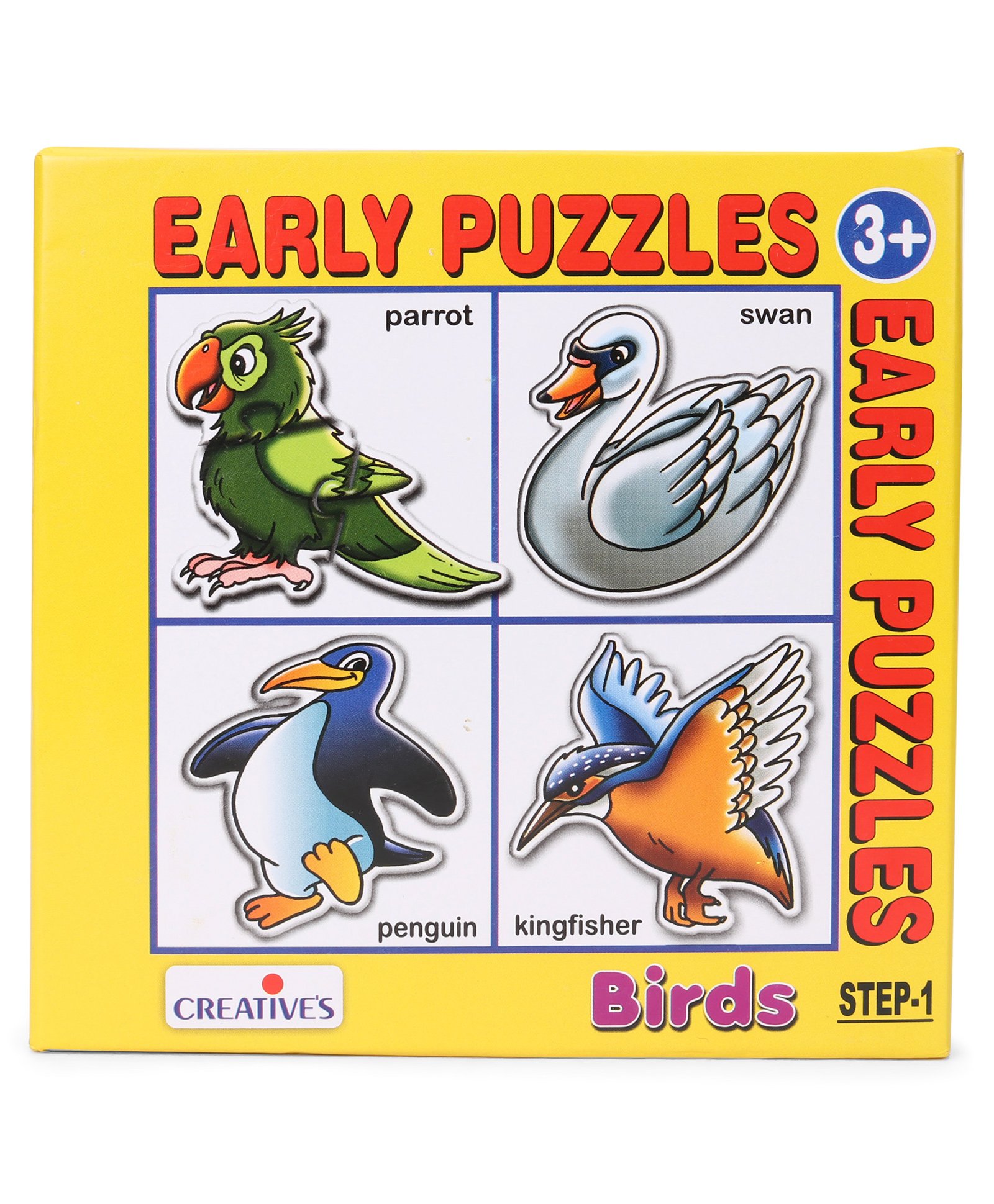 Creative's Early Puzzles 4 Shaped Puzzles Birds Online India, Buy