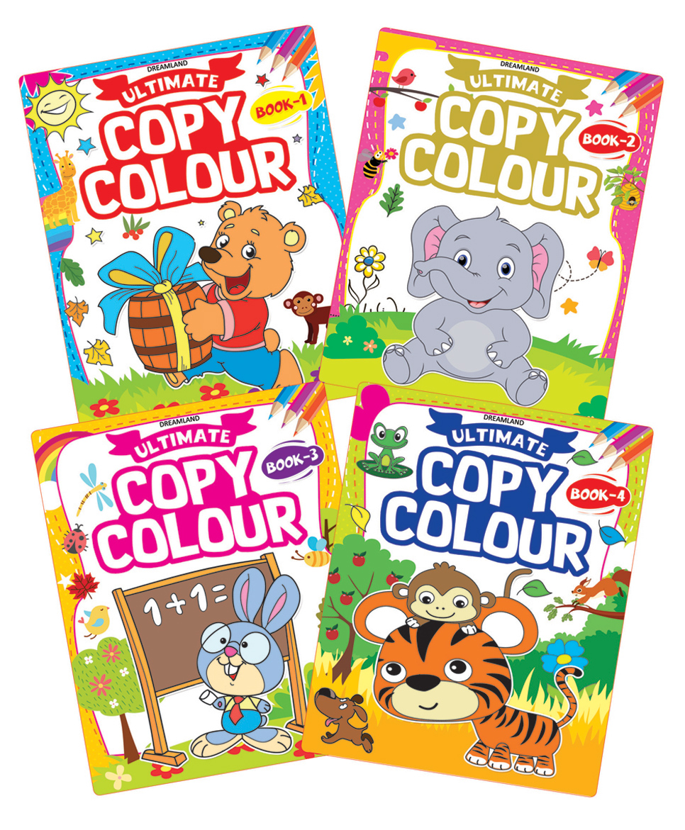 Dreamland Publications Ultimate Copy Colour Books Set of 4 - English-image-8
