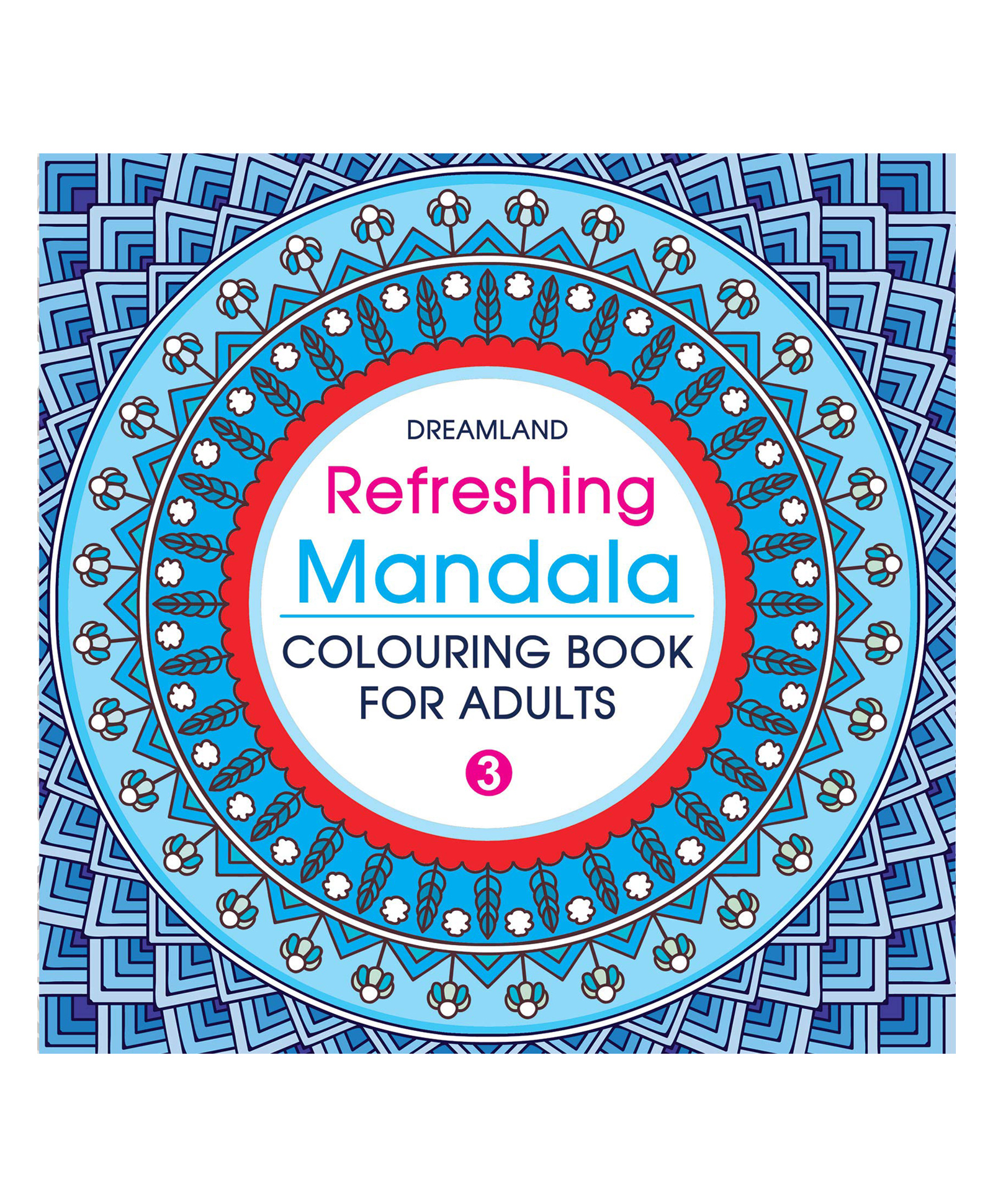 Dreamland Publications Refreshing Mandala Colouring Book Part 3 - English-image-6