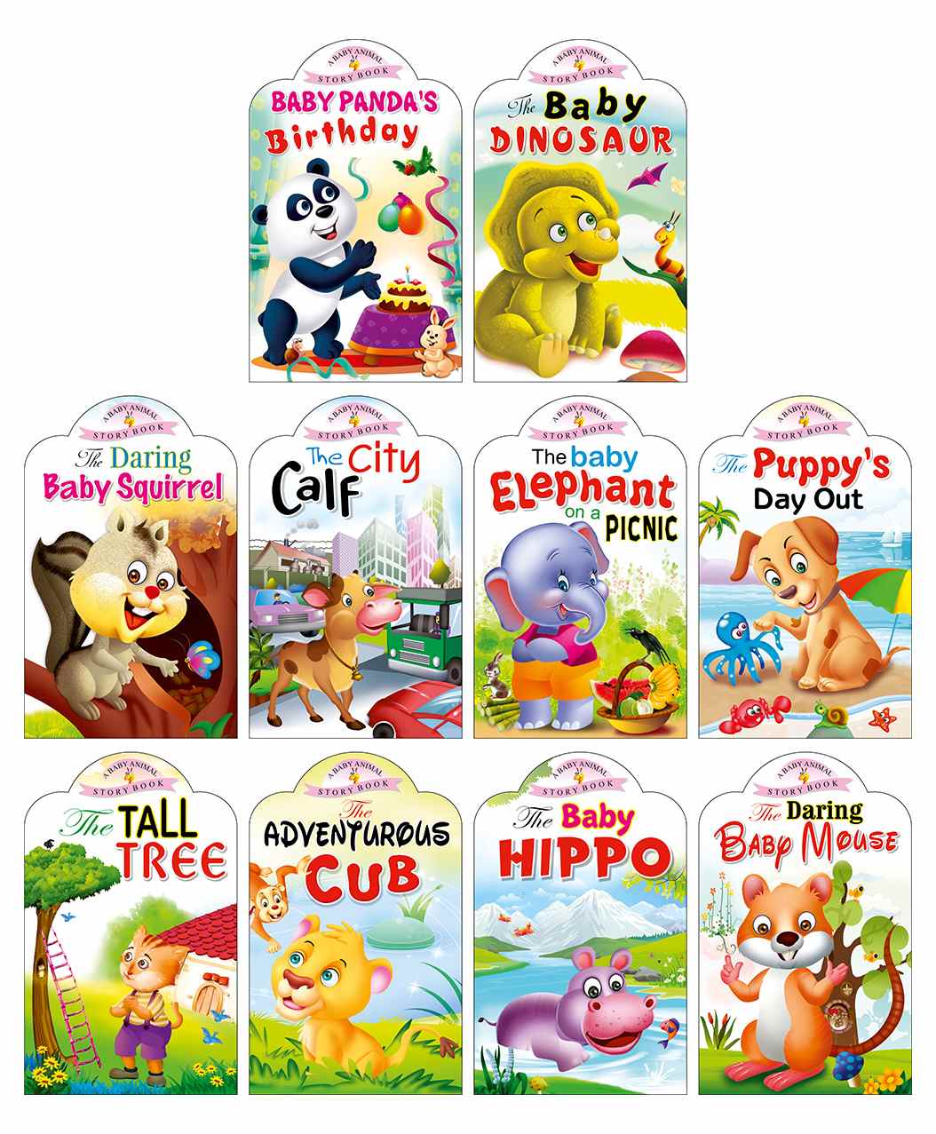 Sawan Baby Animal Story Board Books Pack Of 10 English Online In India Buy At Best Price From Firstcry Com