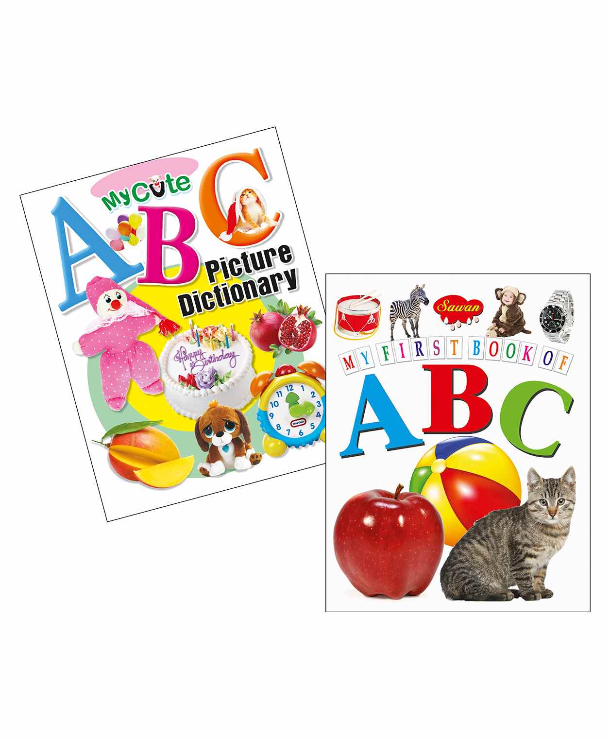 Sawan ABC Picture Dictionary and Learning Book Pack of 2 - English-picture-21