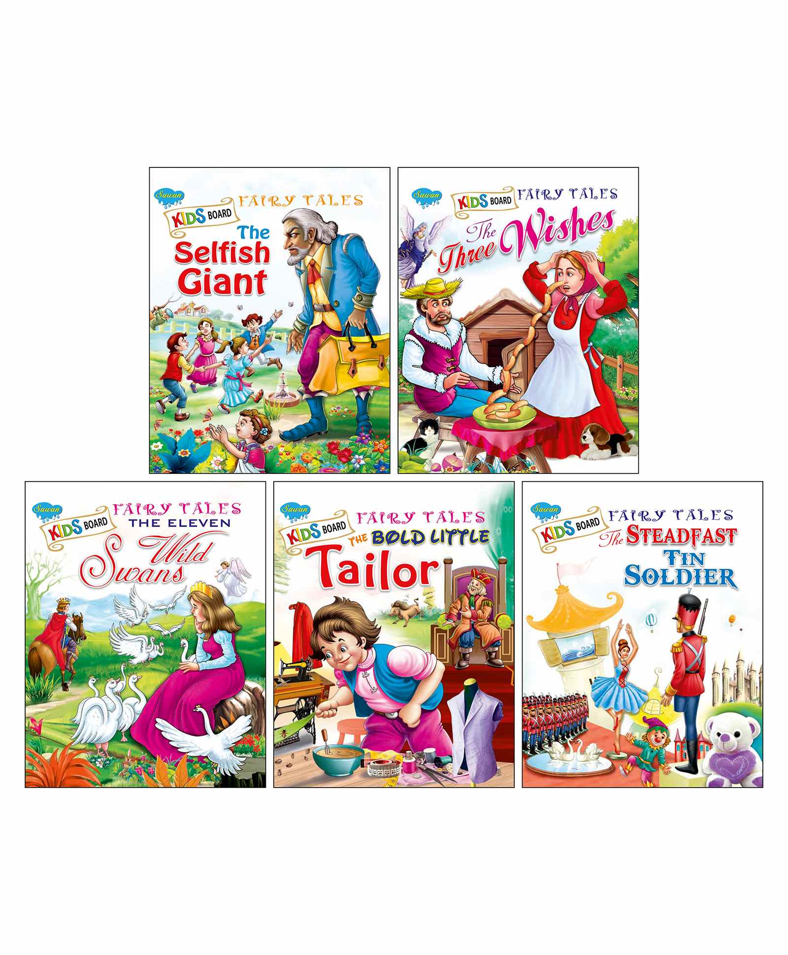 Sawan Story Board Books Set of 5 - English-image-33