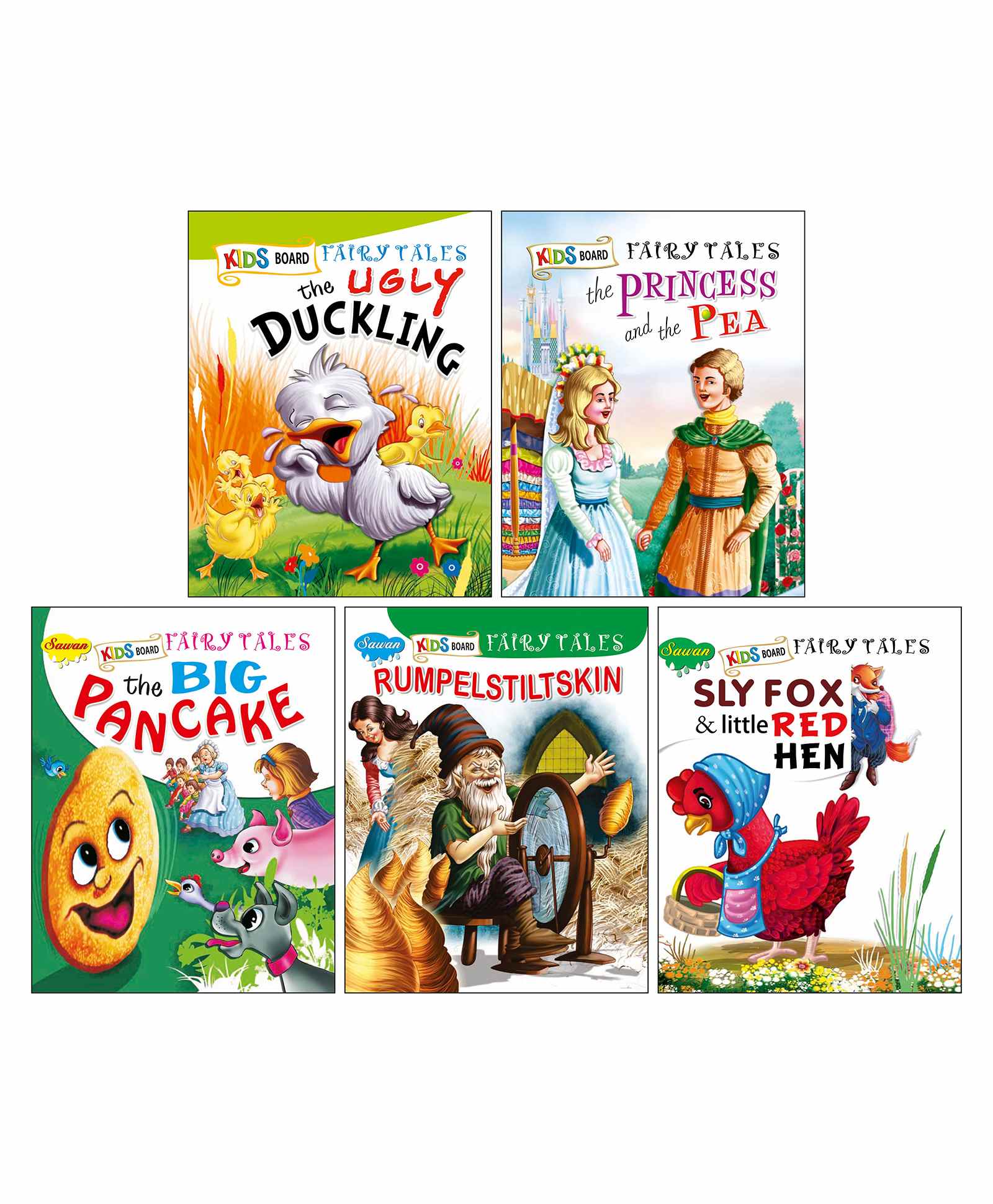 Sawan Story Board Books Set of 5 - English-image-34