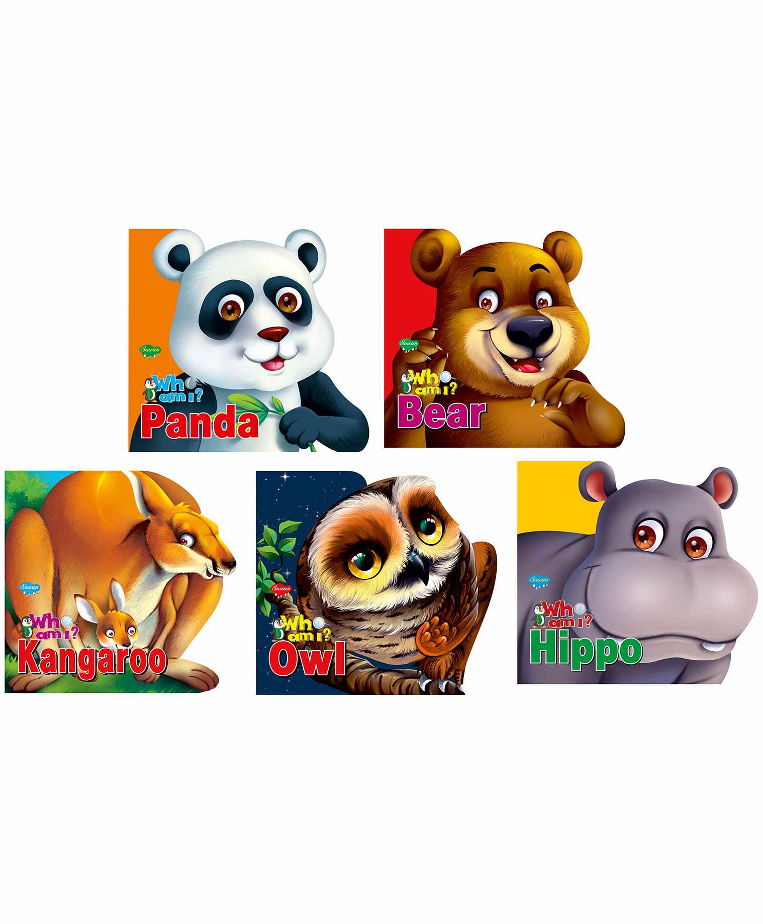 Sawan Who Am I Board Book Set of 5 - English-image-39