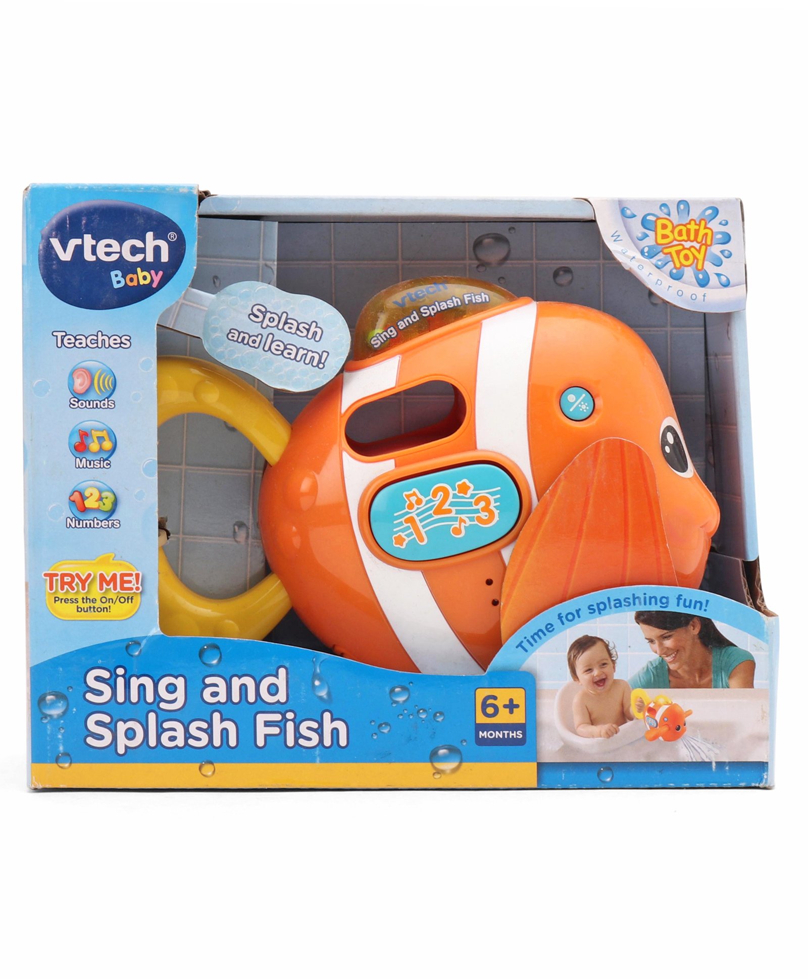 vtech sing and splash fish