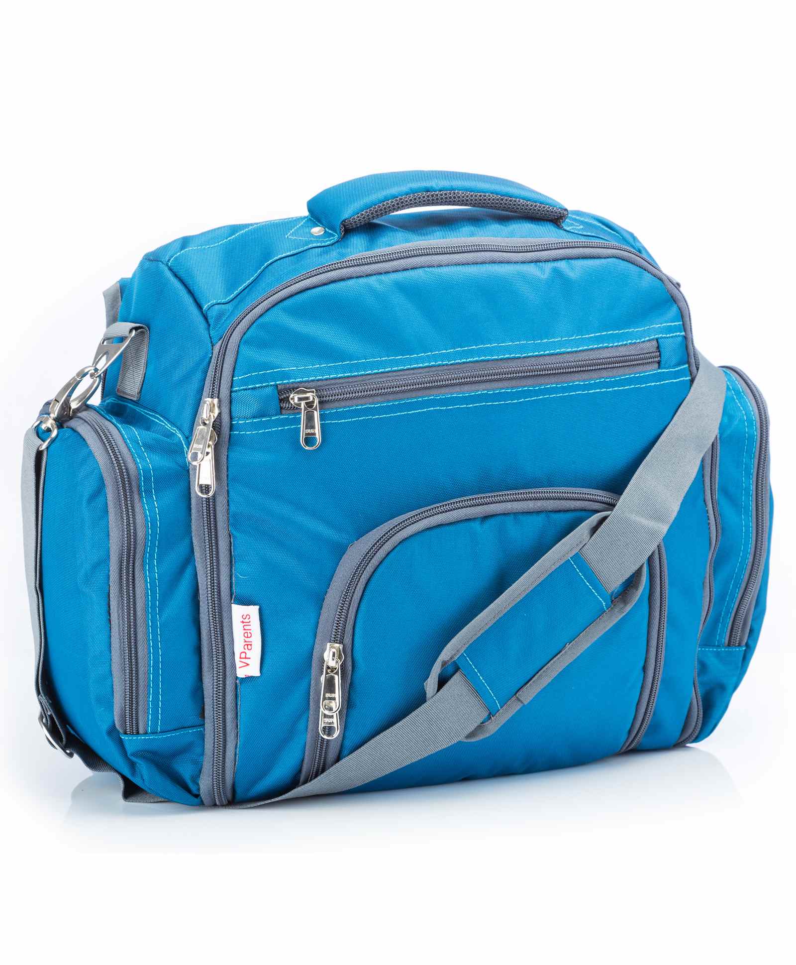 VParents Cubster  Multipurpose Diaper cum Mother Backpack with 11 Pockets - Blue-picture-11