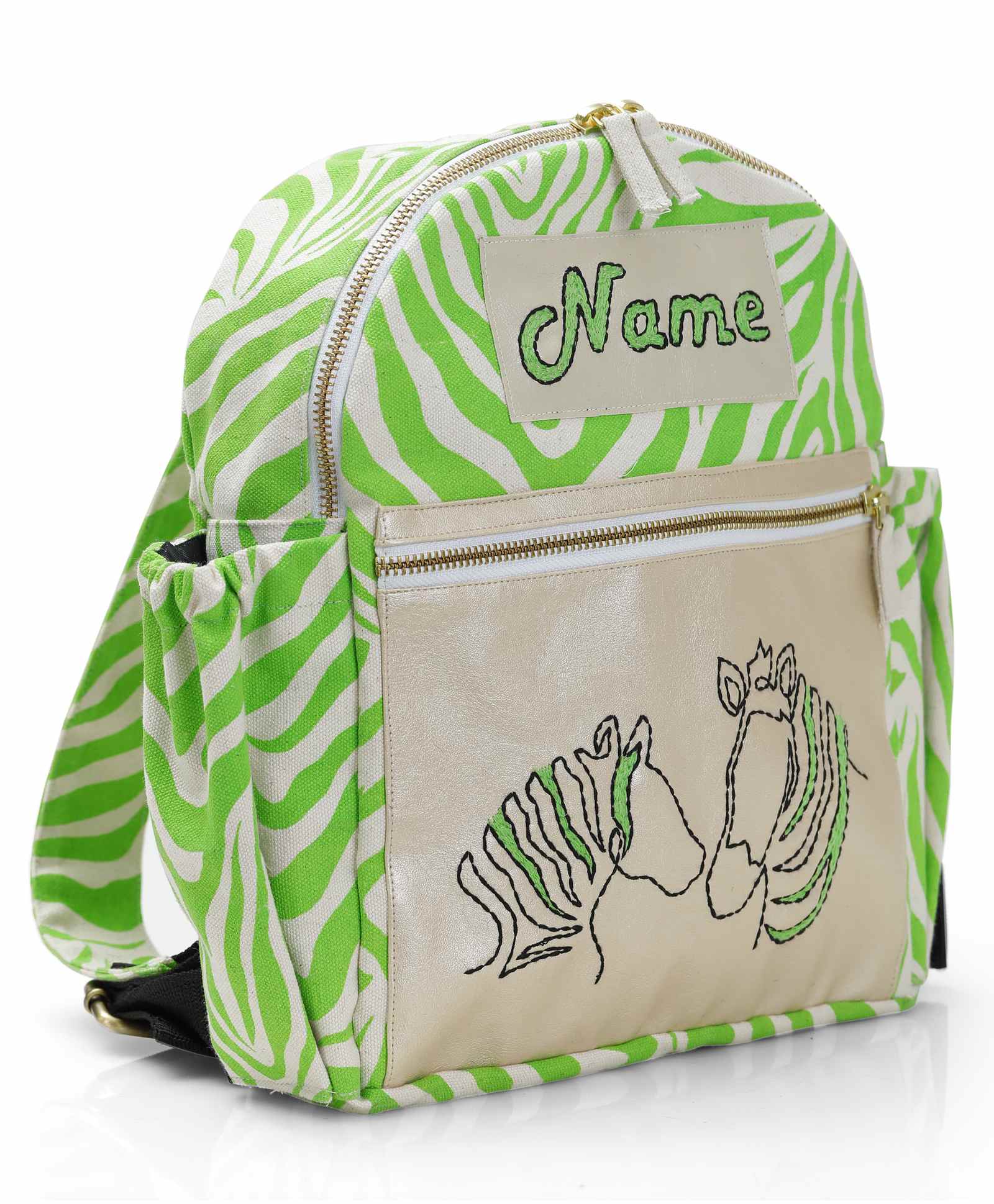 zebra school bag