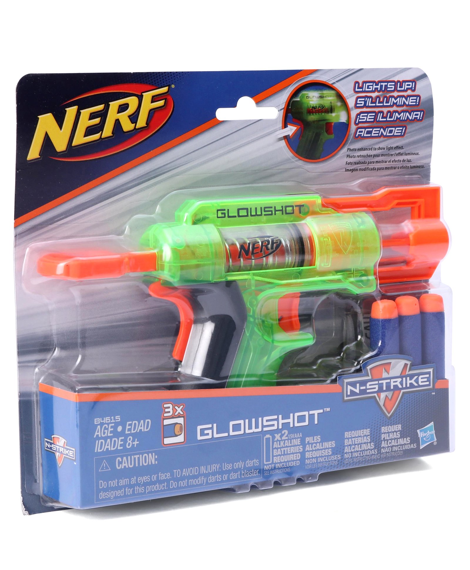 nerf n strike glowshot