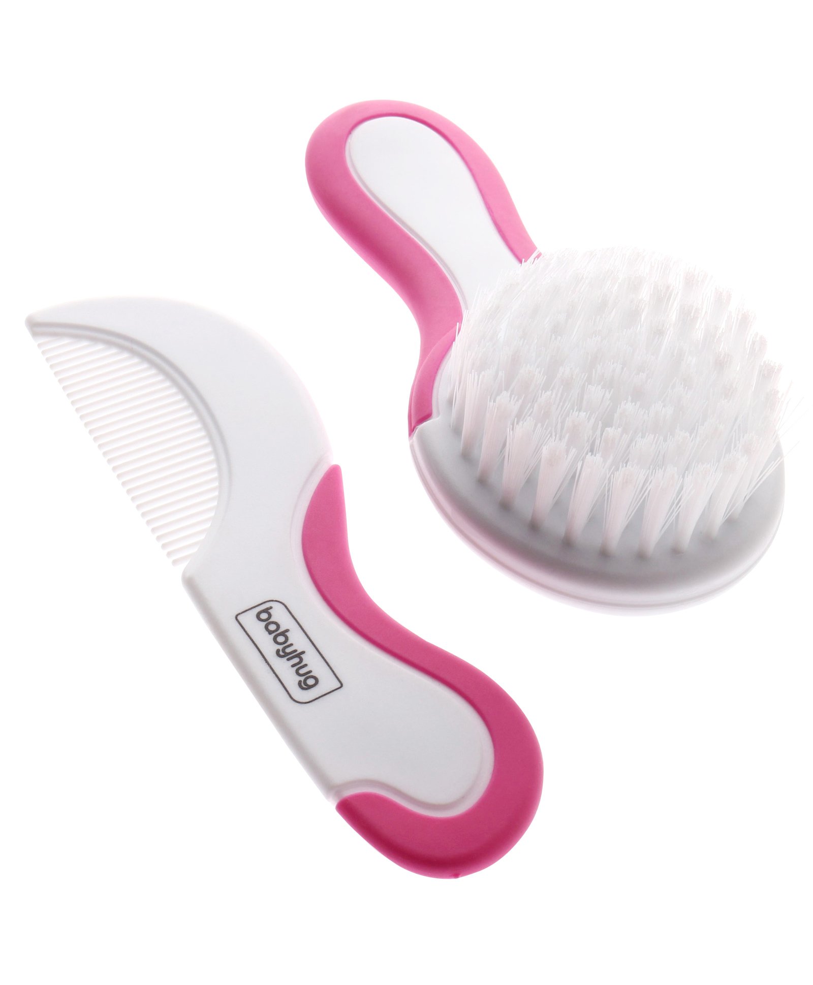 Babyhug Easy Grip Hair Brush & Comb Set - Pink Online in India, Buy at Best  Price from  - 3664398