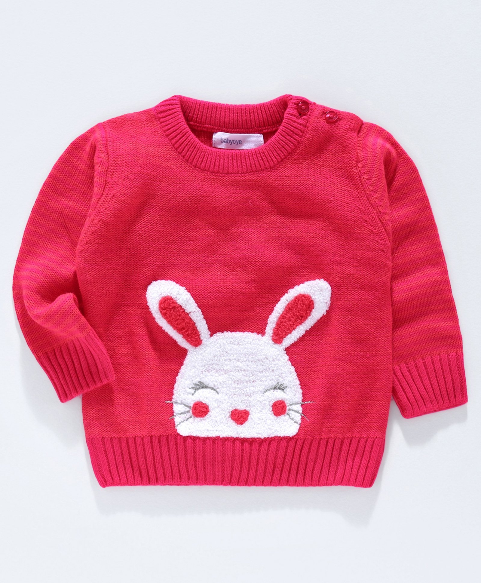 rabbit design sweater