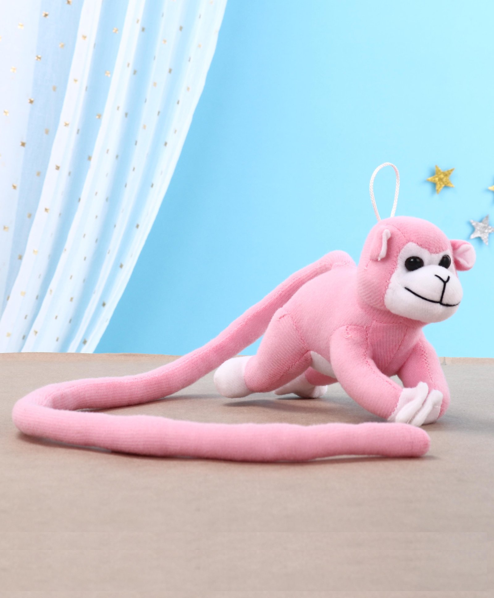 Funzoo Jumping Jack Monkey Soft Toy Pink - Length  cm Online India, Buy  Soft Toys for (3-8 Years) at  - 3670772